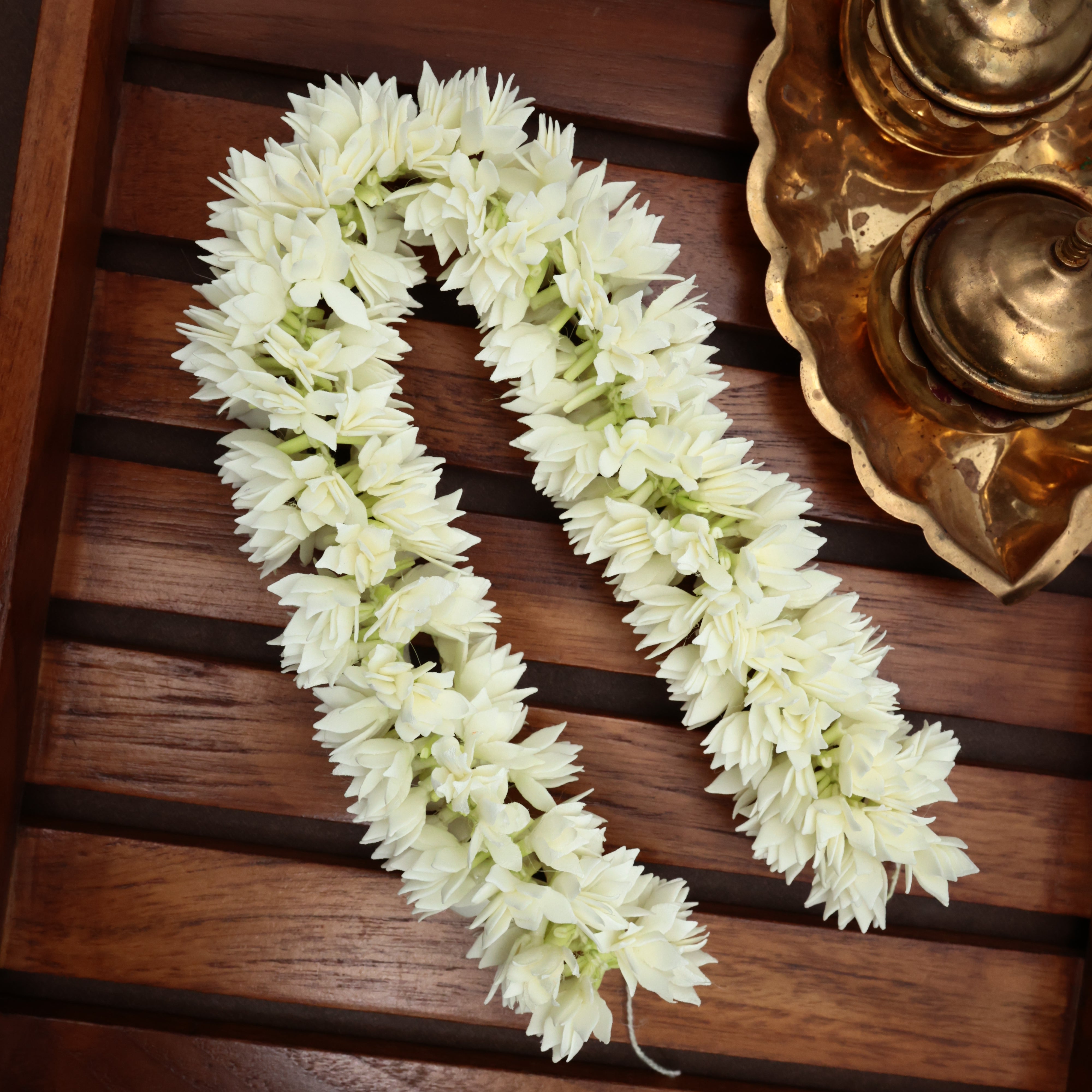 MADE TO ORDER (25-30 DAYS) Very Real Look Handmade Foam Pichi Poo/Kakattan Poo String - 16 inches