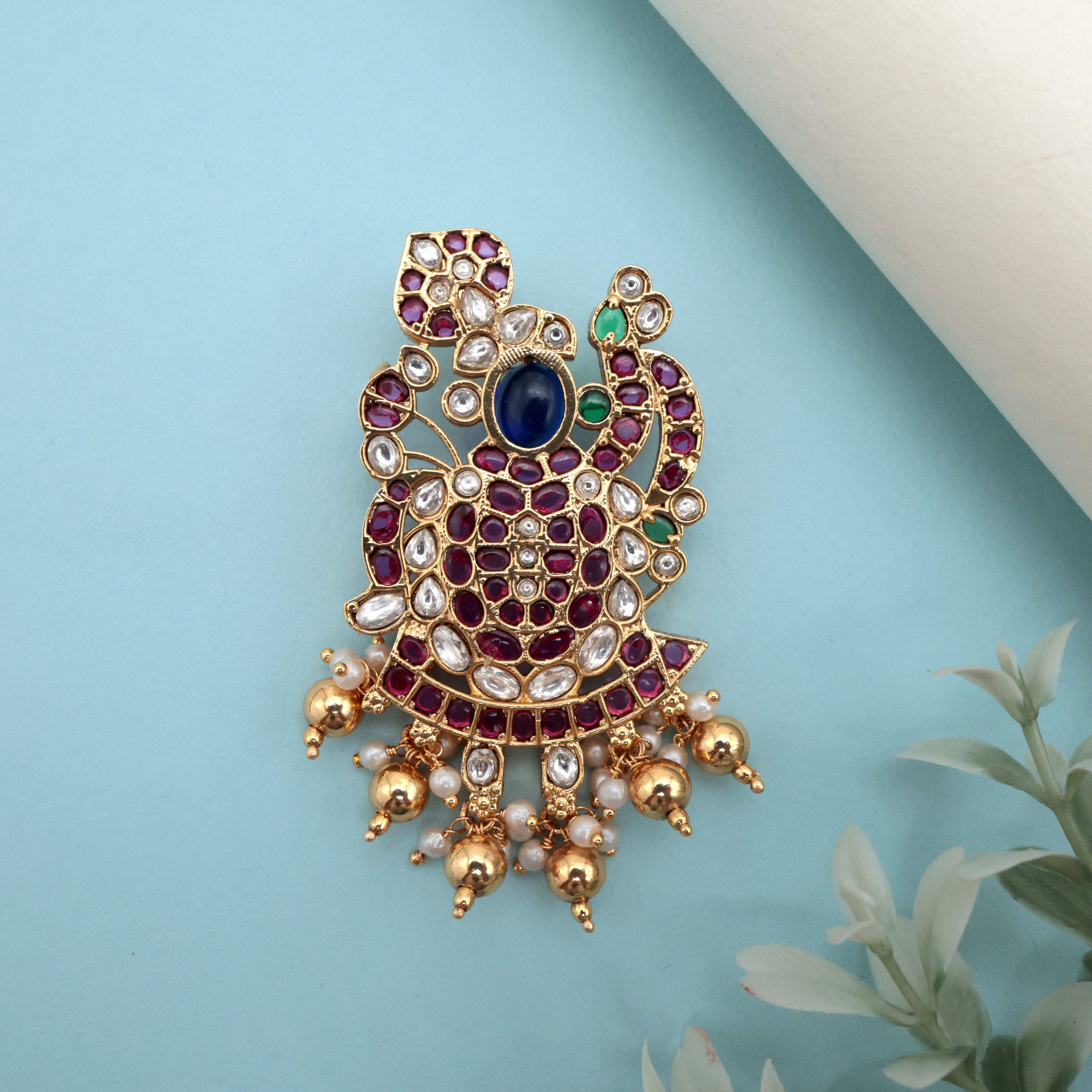 PREMIUM KEMP DIVINE LORD SHREENATH JI PENDANT