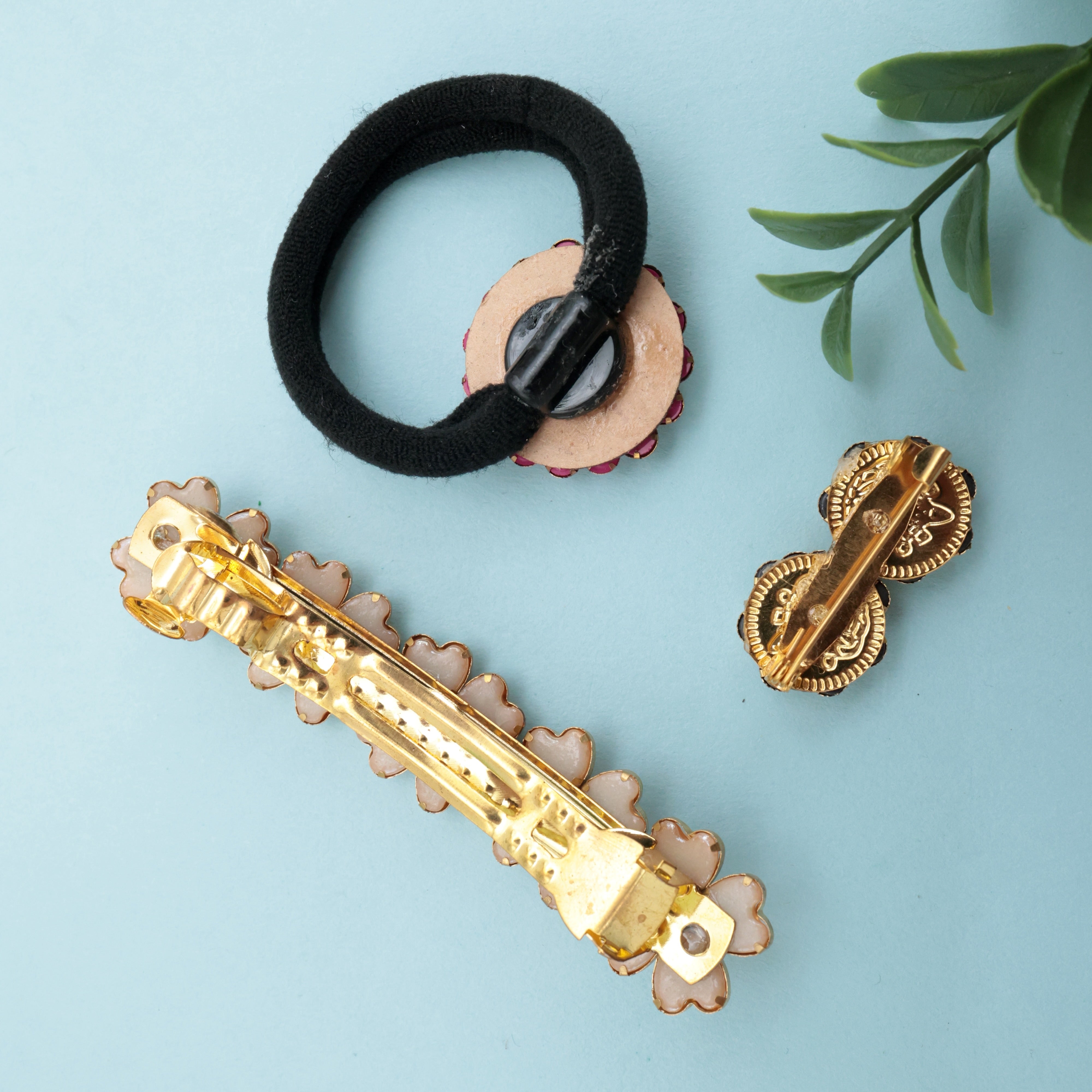 NAVARATHRI ACCESSORY COMBO (PINK) - BEST RETURN GIFT OPTION FOR WOMEN