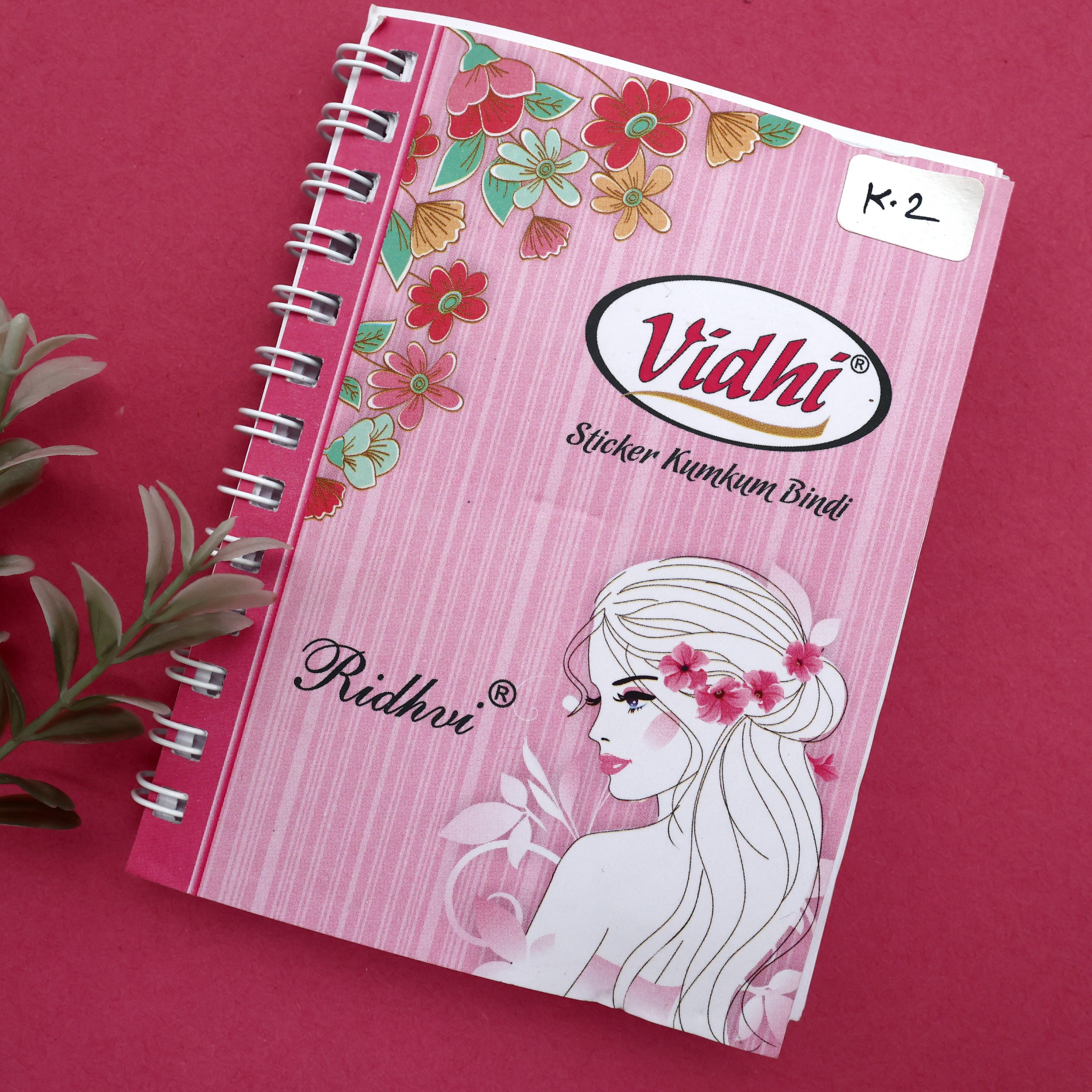 Premium Maroon Stone Work Medium Size Kalayanam Bindis - Kalayana Tilakam Sticker Bindis - K2