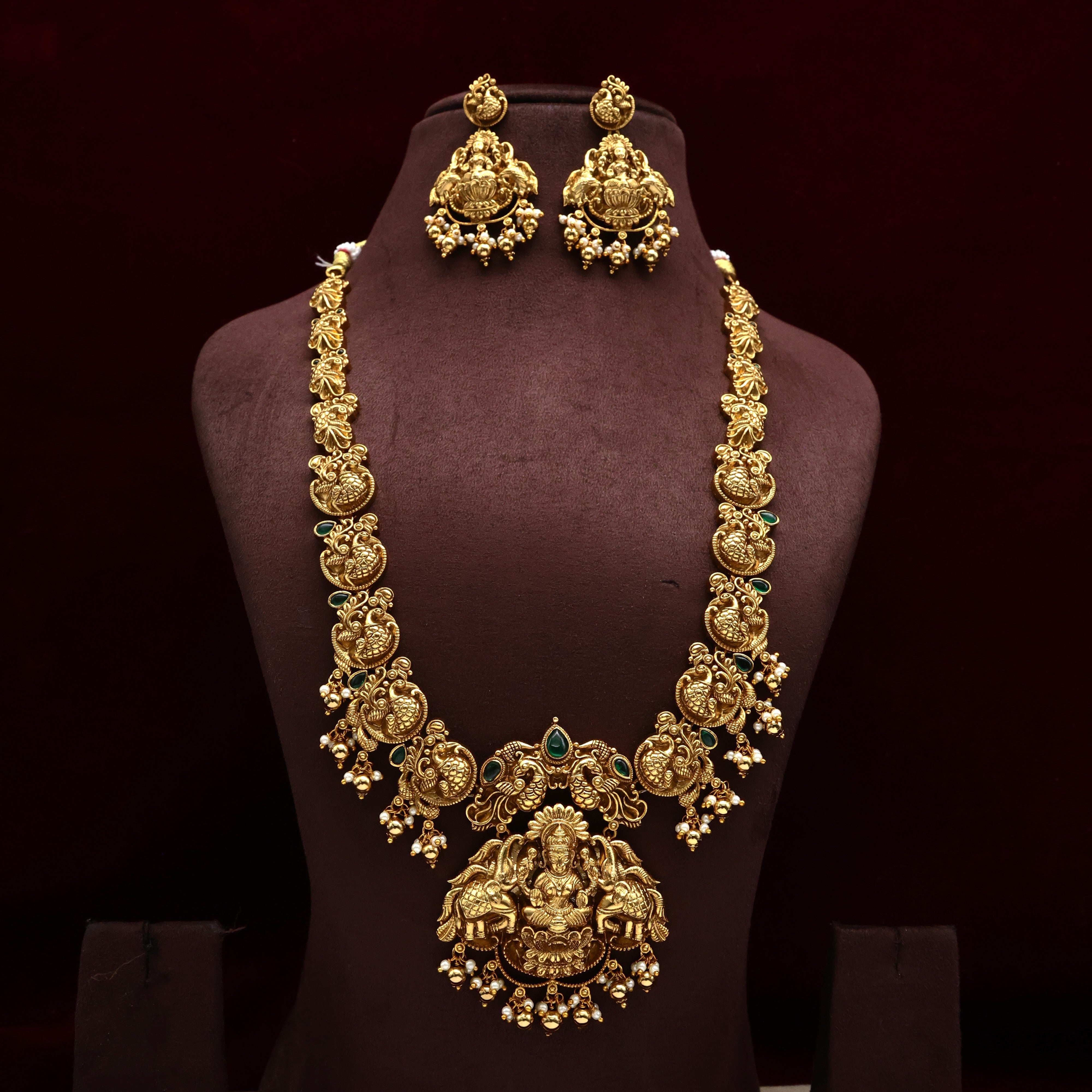 PREMIUM NAGASI GAJALAKSHMI BRIDAL HAARAM