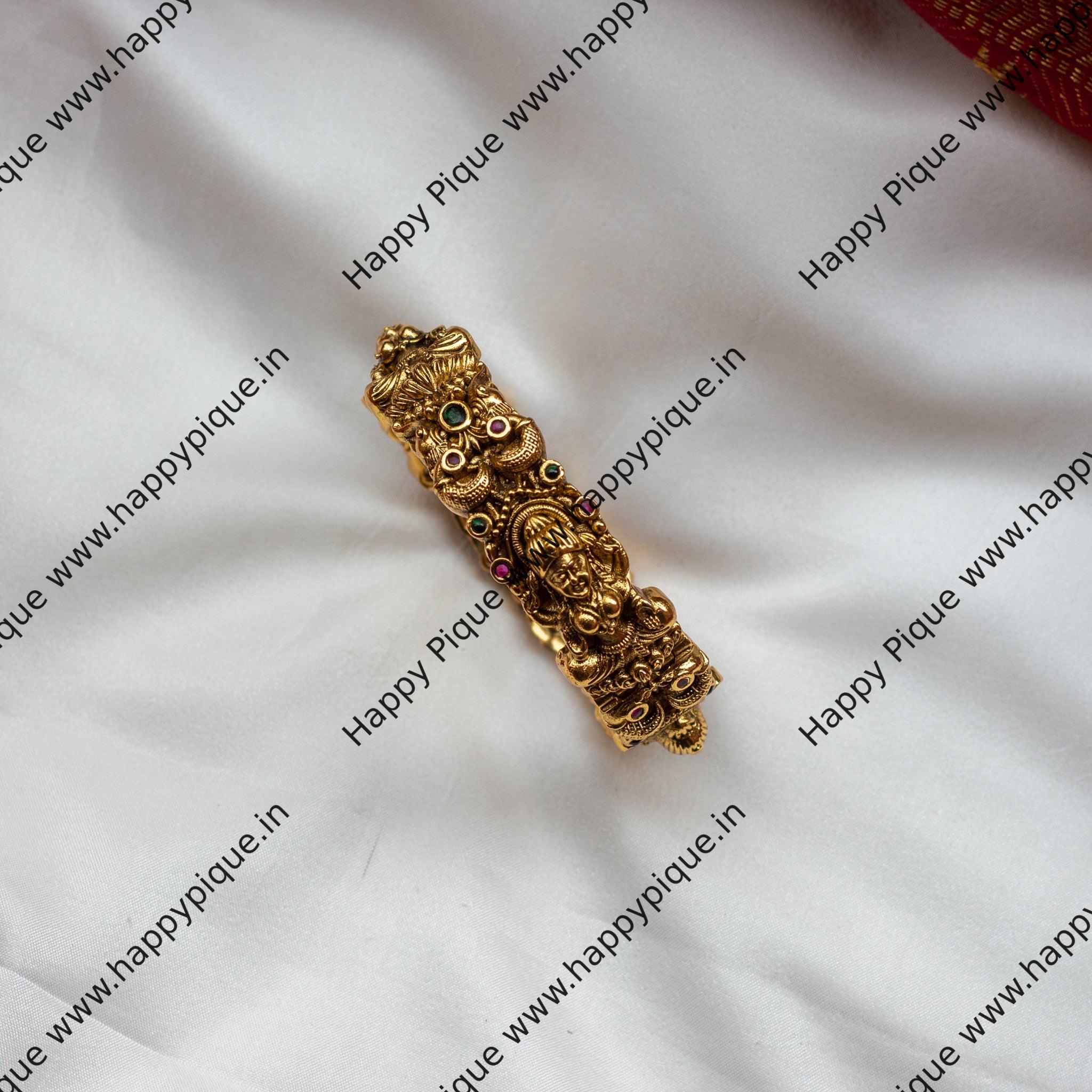 Nagas Lakshmi Design Single Bridal Openable Kada Bangle