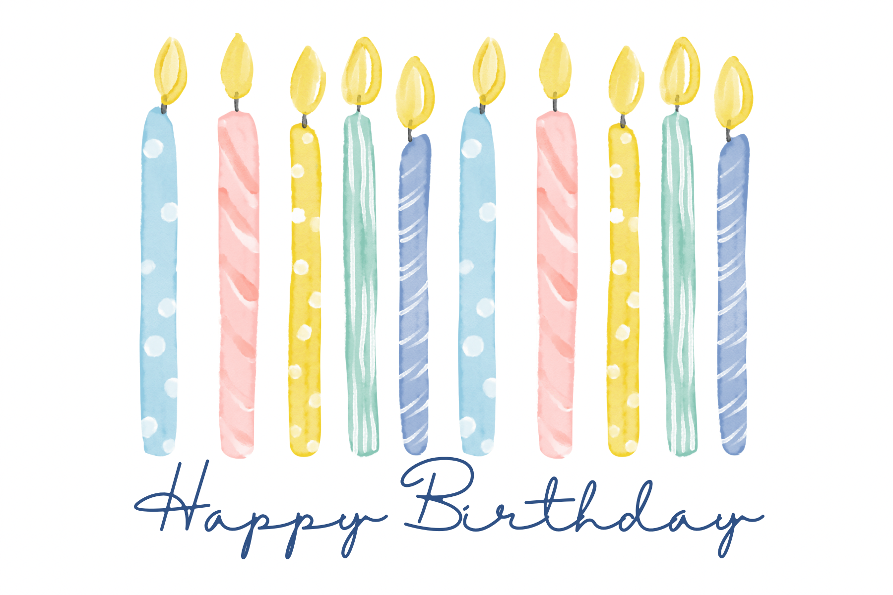 Happy birthday candle deals