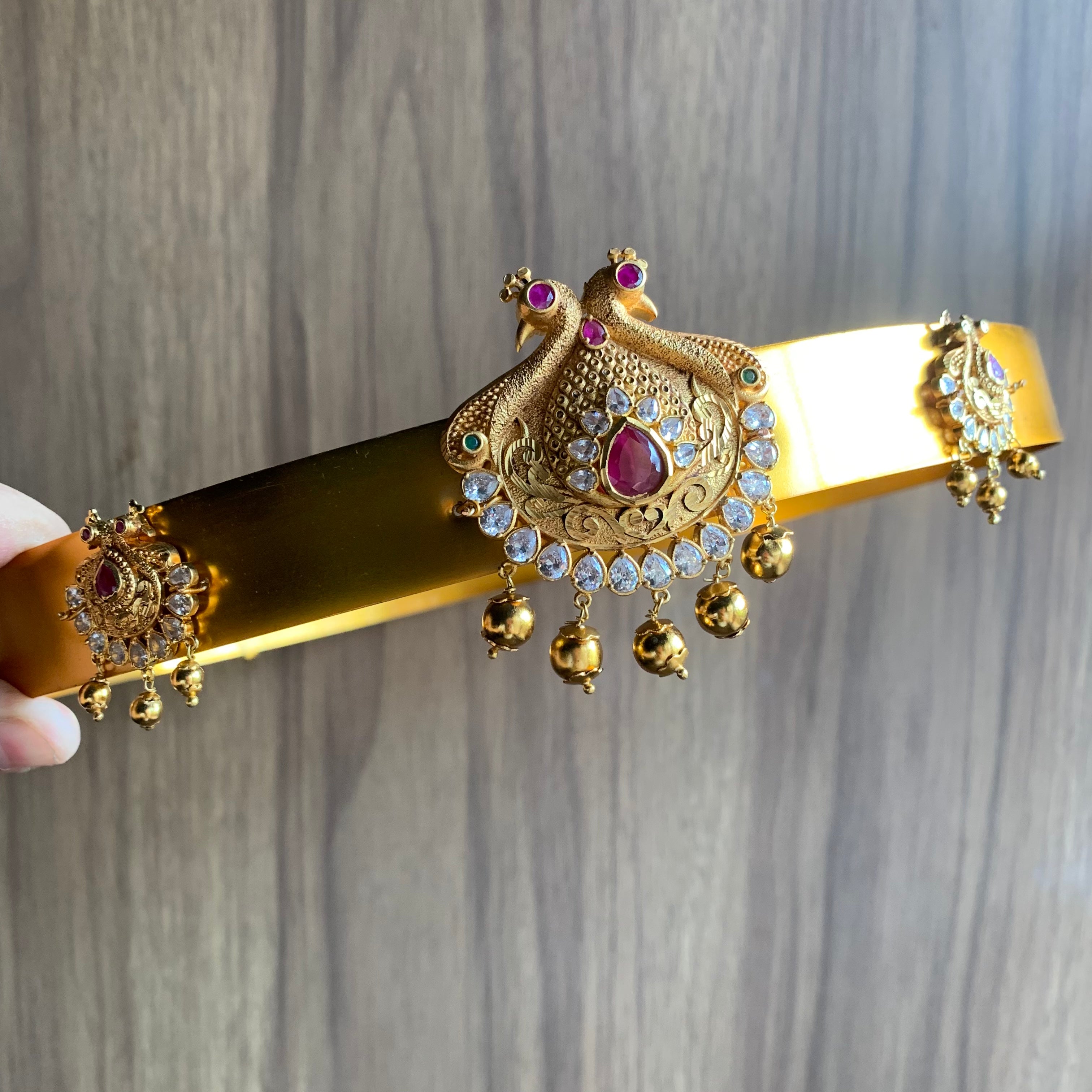 Matte Finish Retta Pakshi Hip Belt - Adults