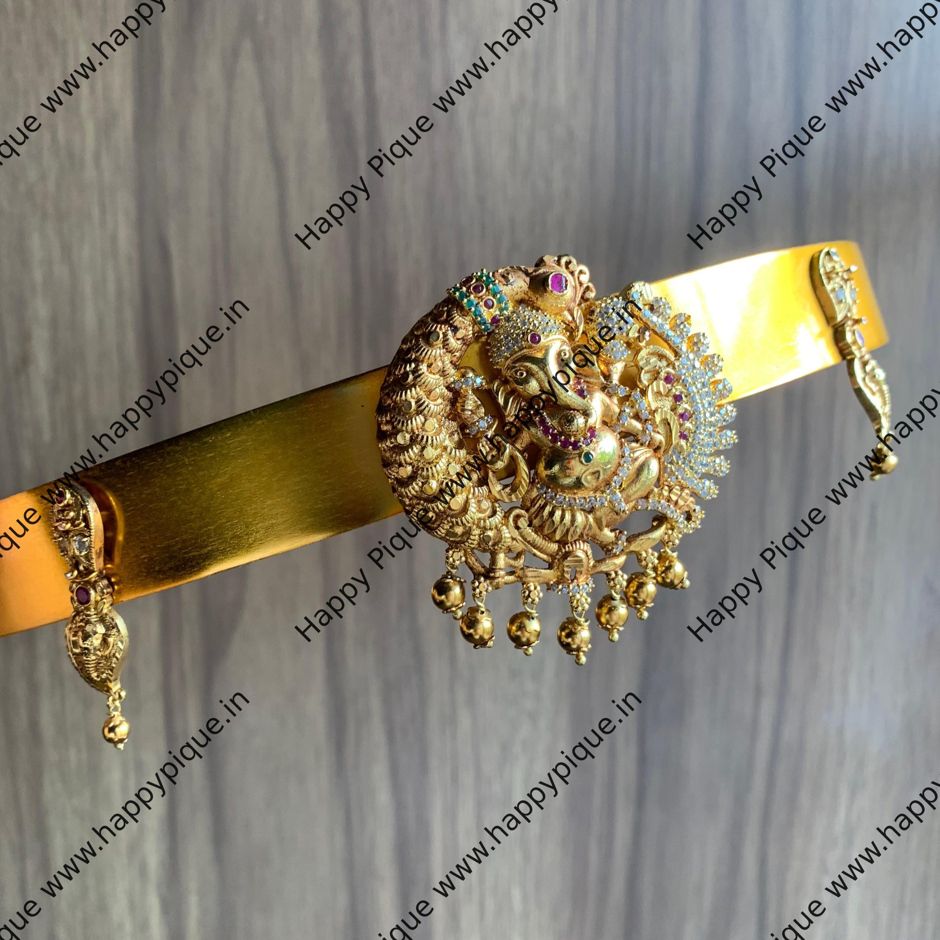 Matte Finish Ganesha Hip Belt - Adults - Happy Pique