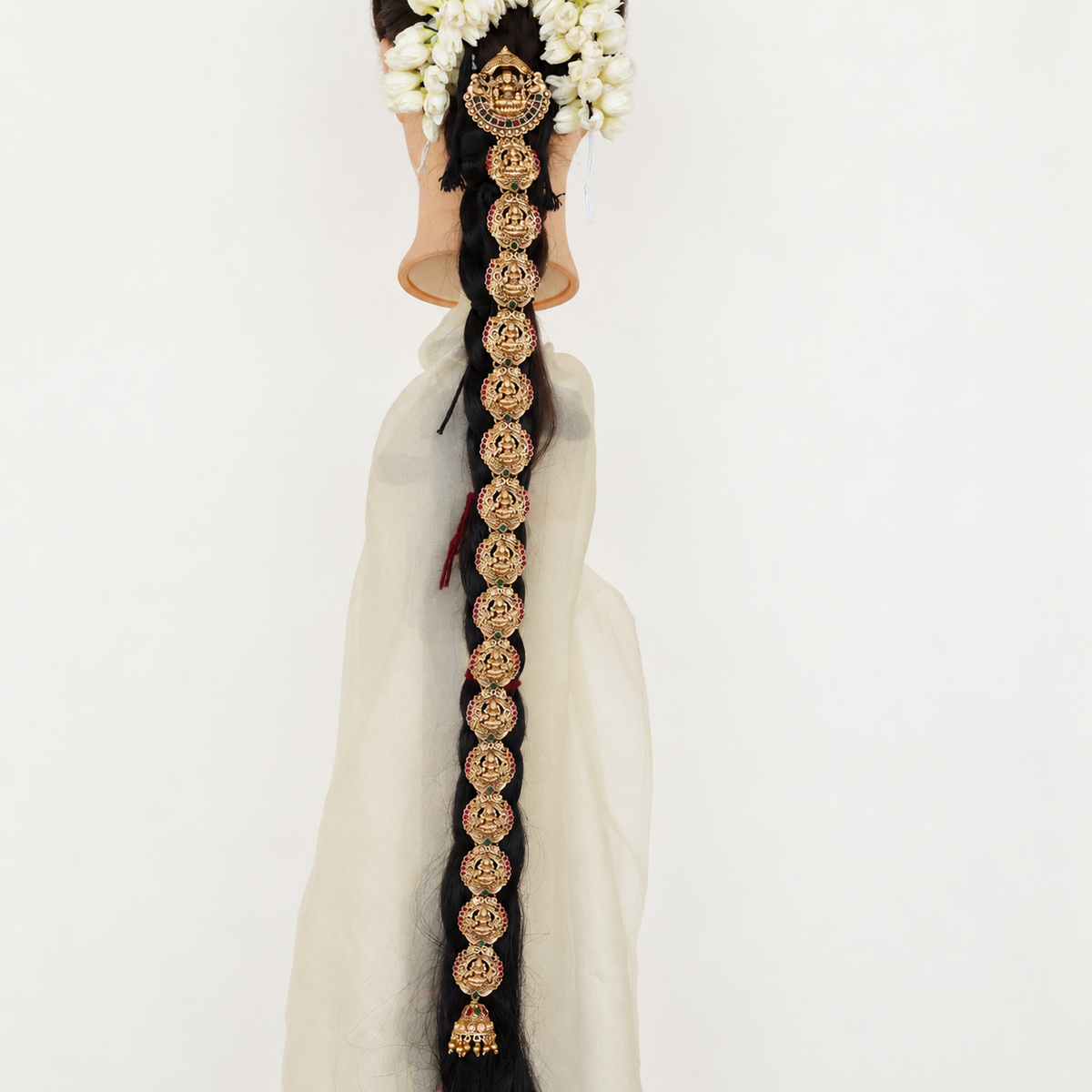 Antique Nagas Budget Bridal Long Jada Choti - Mahalakshmi