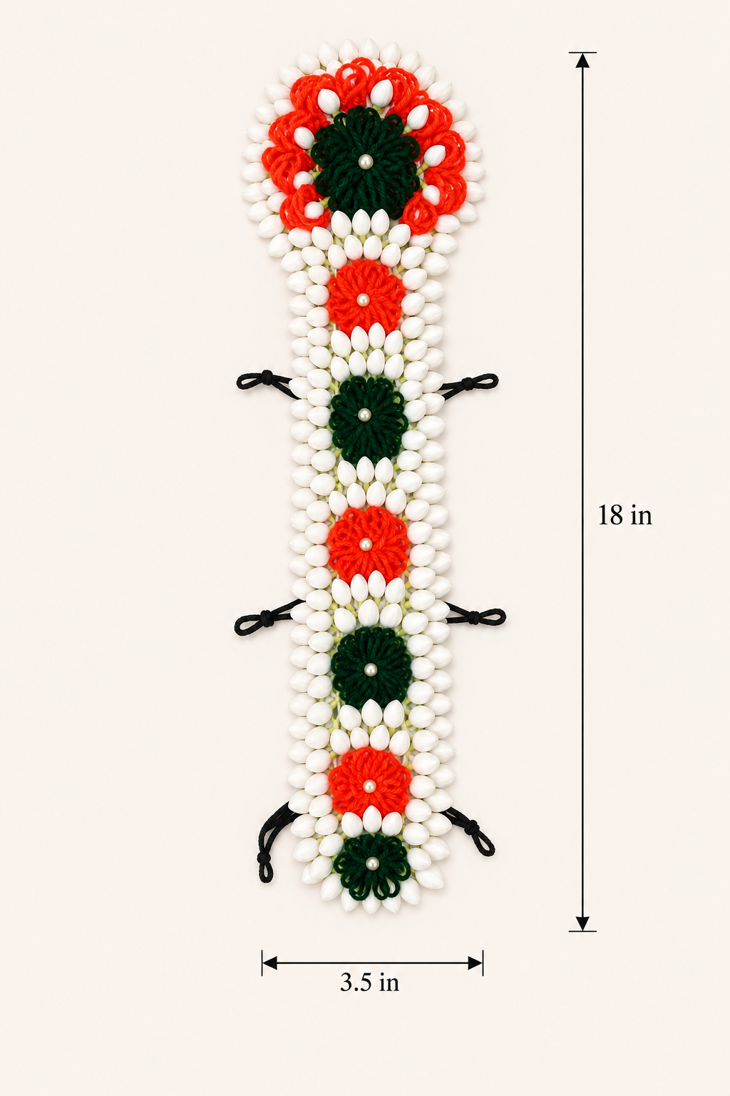 Handmade Real Looking Traditional Flower Jada/Poola Jada