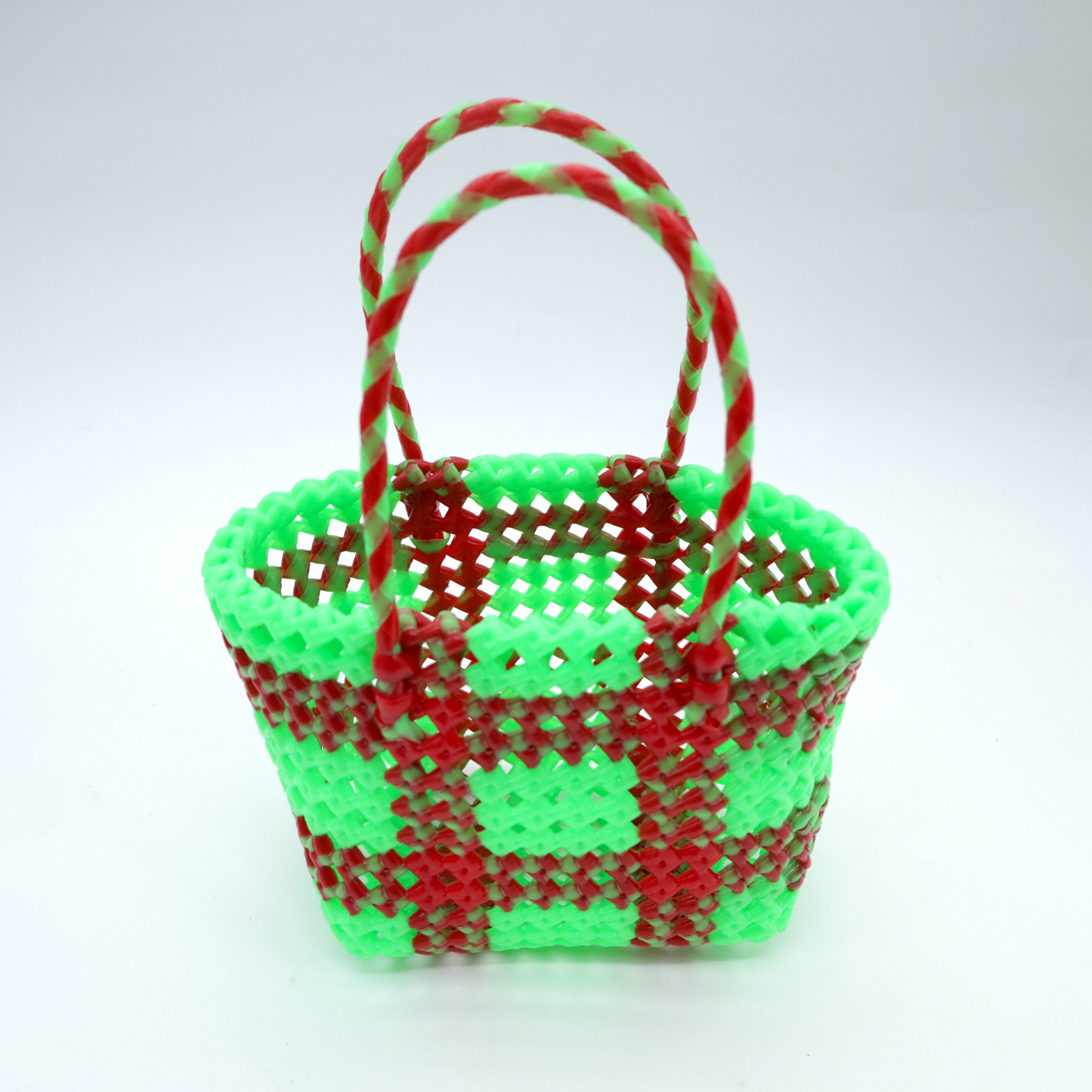 Handmade Cute Traditional Mini Wire Basket - Best & Useful return Gift Option (Assorted Colours)