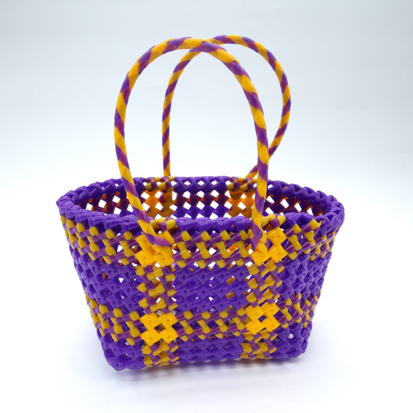 Handmade Cute Traditional Mini Wire Basket - Best & Useful return Gift Option (Assorted Colours)