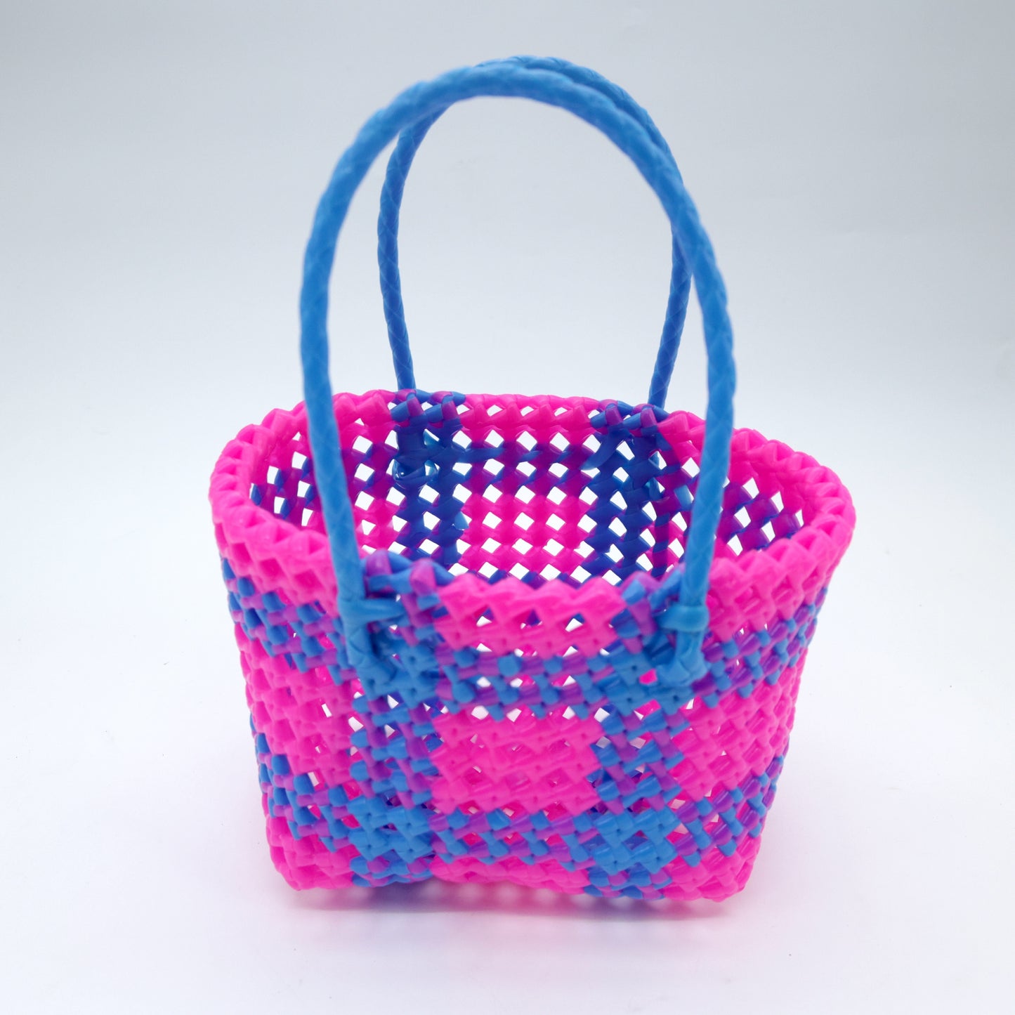 Handmade Cute Traditional Mini Wire Basket - Best & Useful return Gift Option (Assorted Colours)