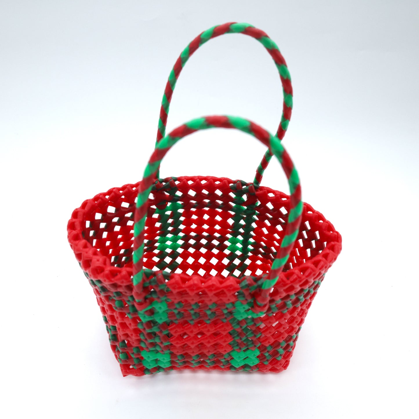 Handmade Cute Traditional Mini Wire Basket - Best & Useful return Gift Option (Assorted Colours)