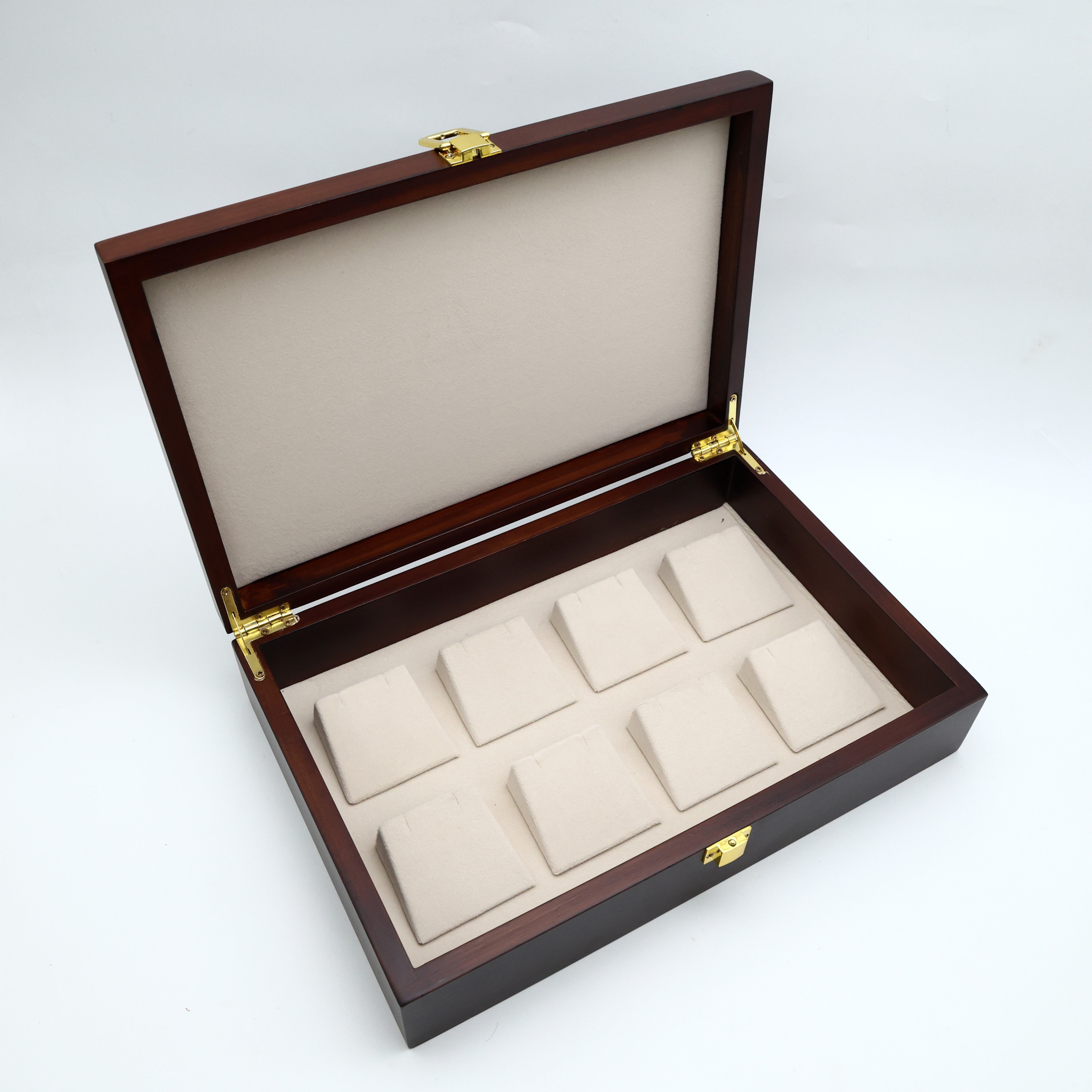 Premium Teak Wood Big Jhumkas Earrings Organiser