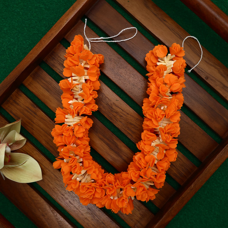 (Made to order product: 25-30 working days) Real Looking Handmade Foam Kanakambaram Flower String