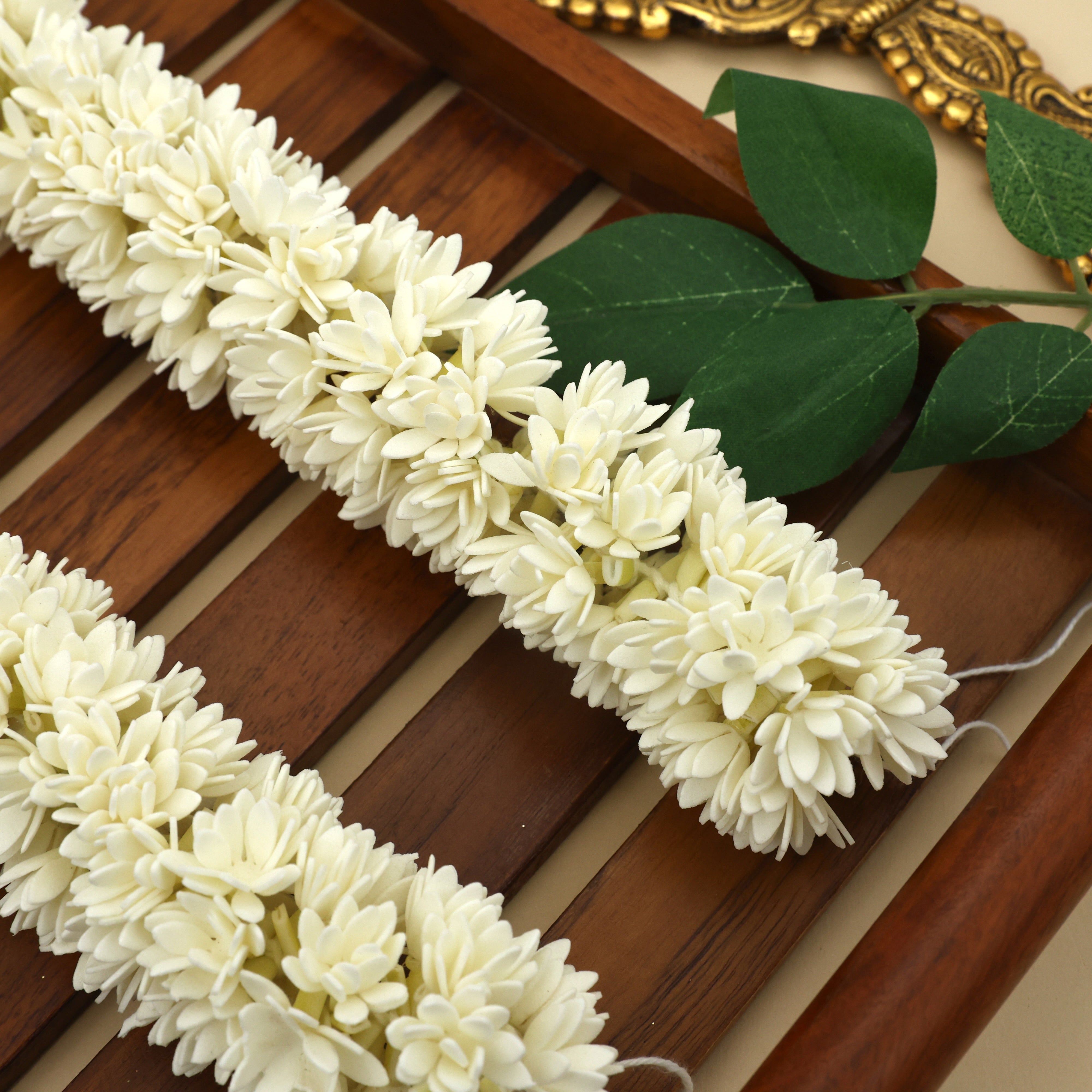 Handmade Realistic Reusable Foam Adukku Mullai String - 24 Inches