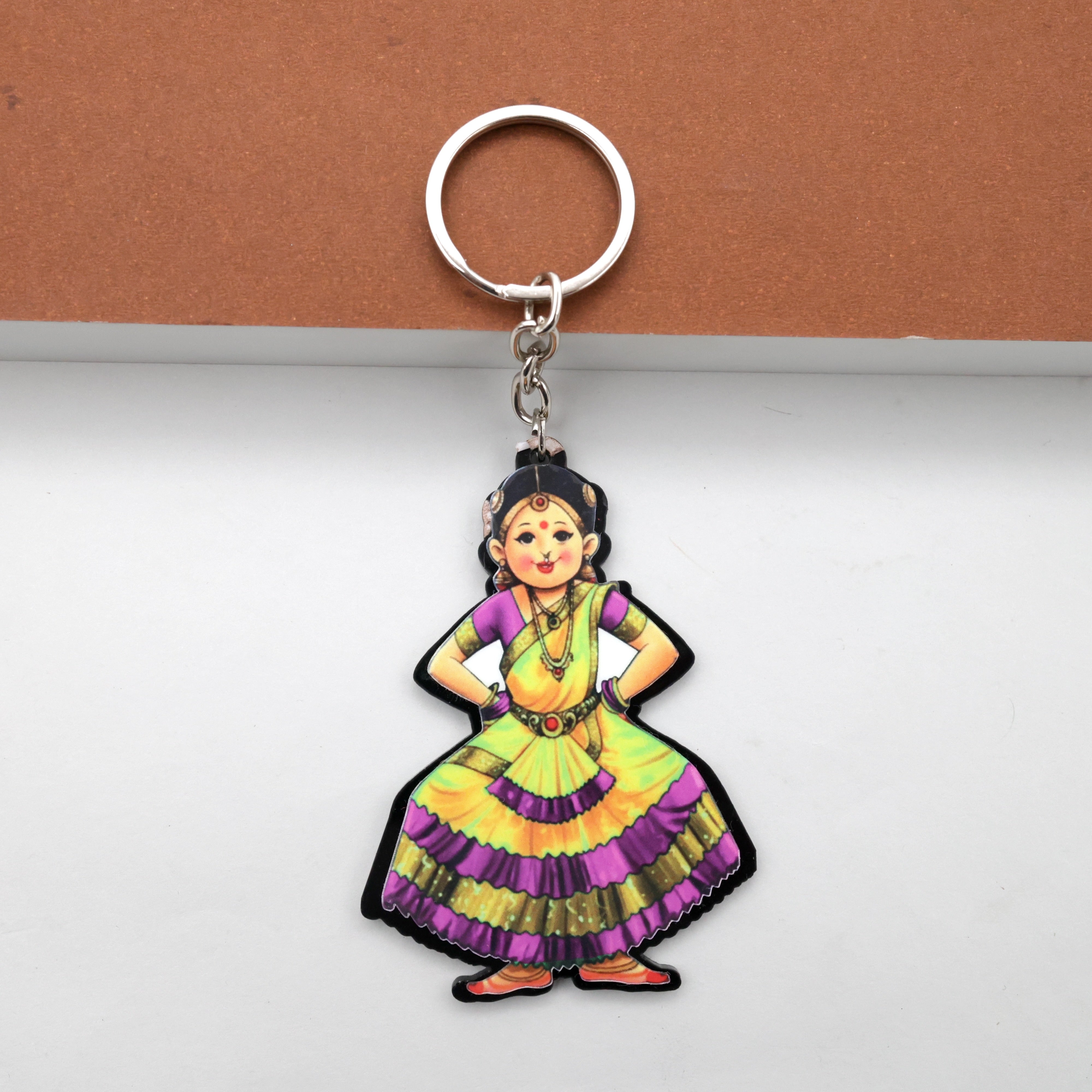 Acrylic Print Wooden Keychains - Assorted Dance Keychains