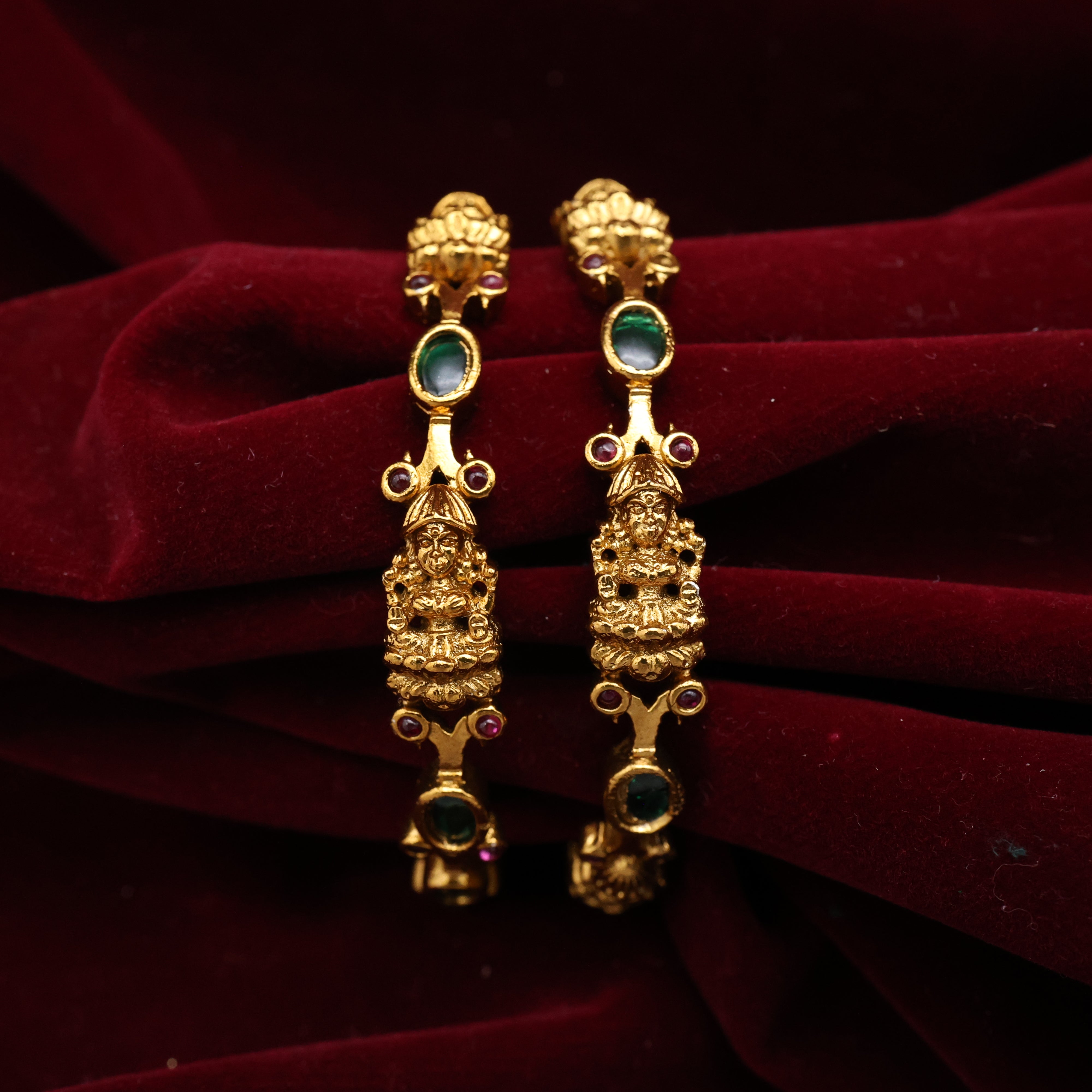 Sleek AD Kemp Lakshmi Bangles