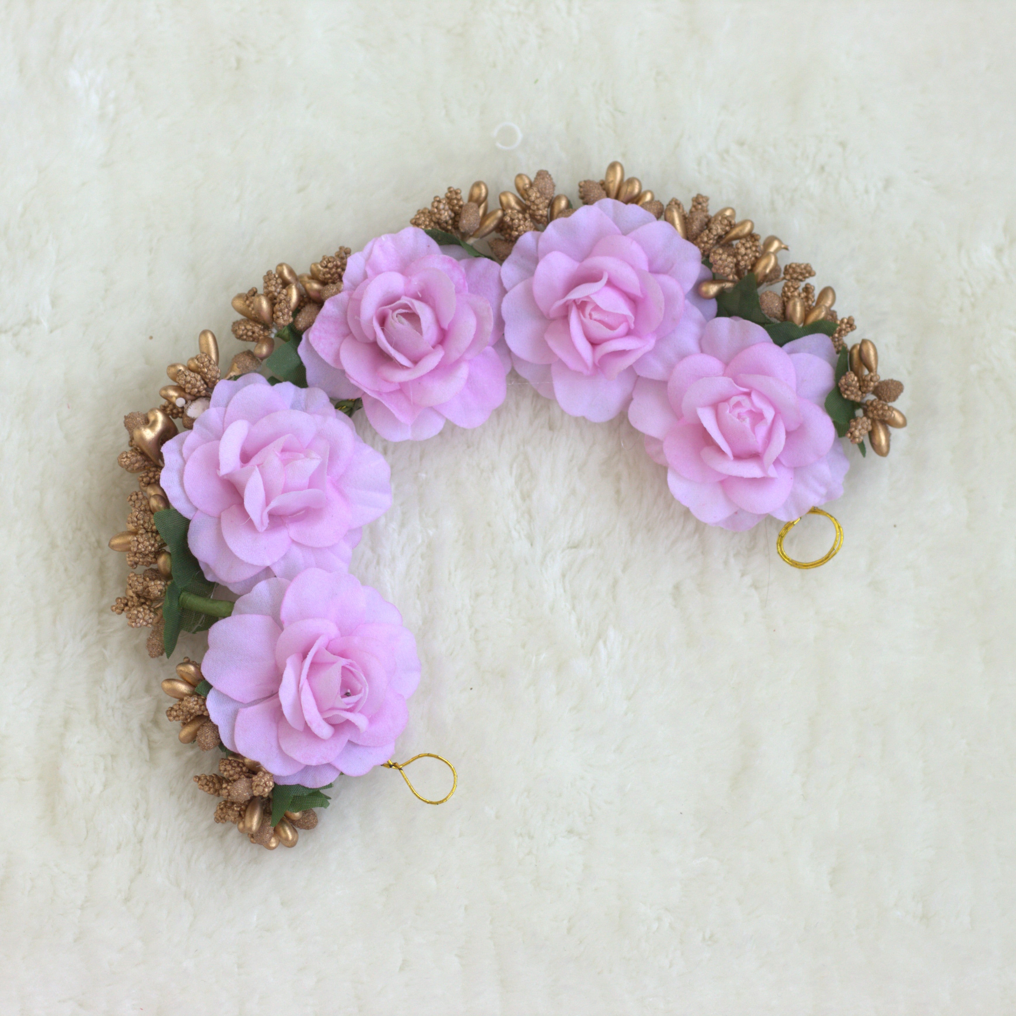 Pink flower clearance accessories