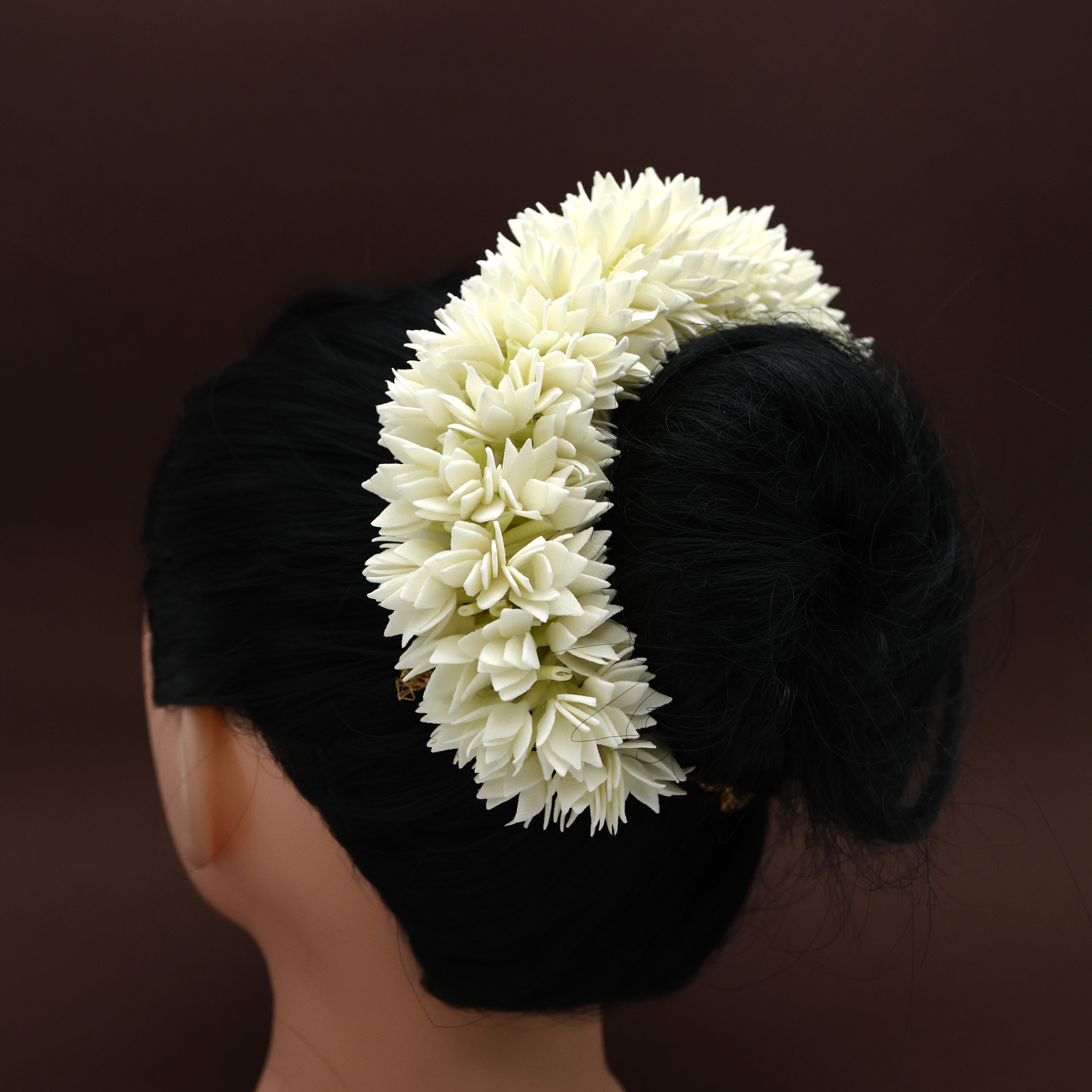 Handmade Real Looking Foam Pichi Poo Bridal Veni