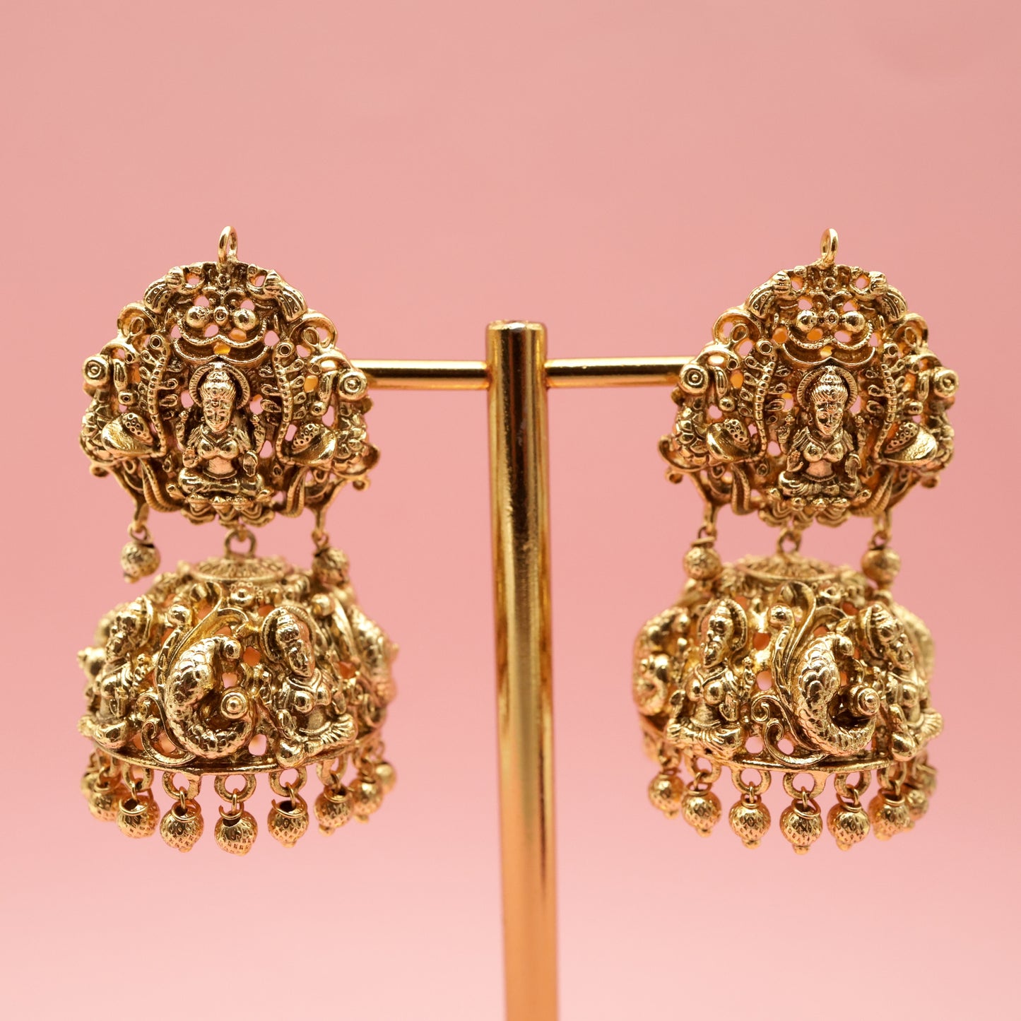 bridal jhumkas