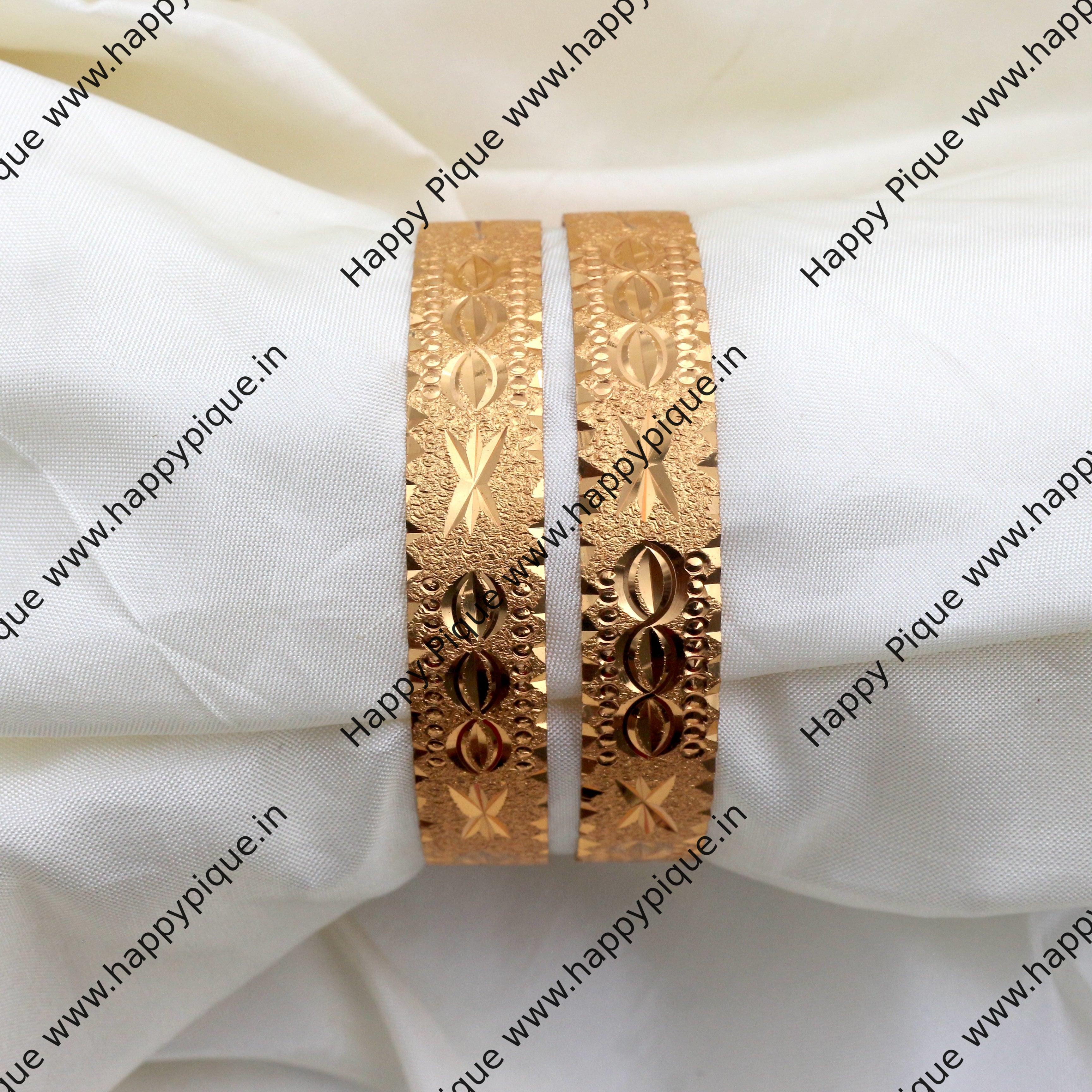 Real deals gold bangles