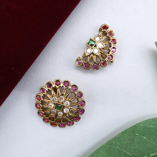 1 Inch AD Kemp Kids Sun Moon Billas - Suryan Chandran Hair Jadai Billais