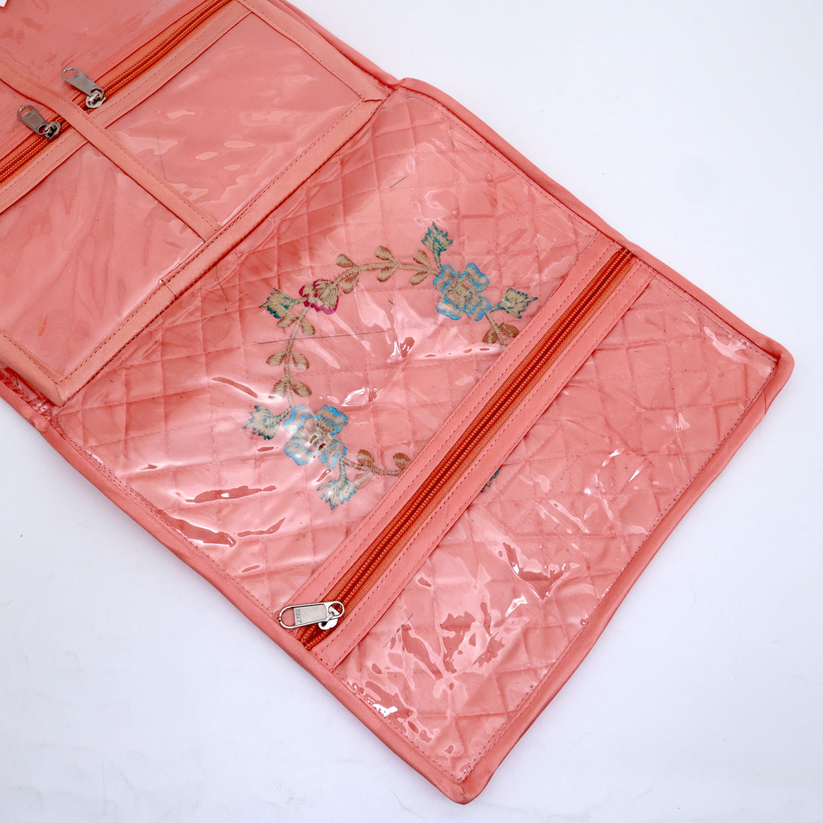 PREMIUM MULTI JEWELLERY STORAGE FOLDABLE KIT BAG - MULTIPURPOSE JEWELLERY STORAGE BAG ORGANISER