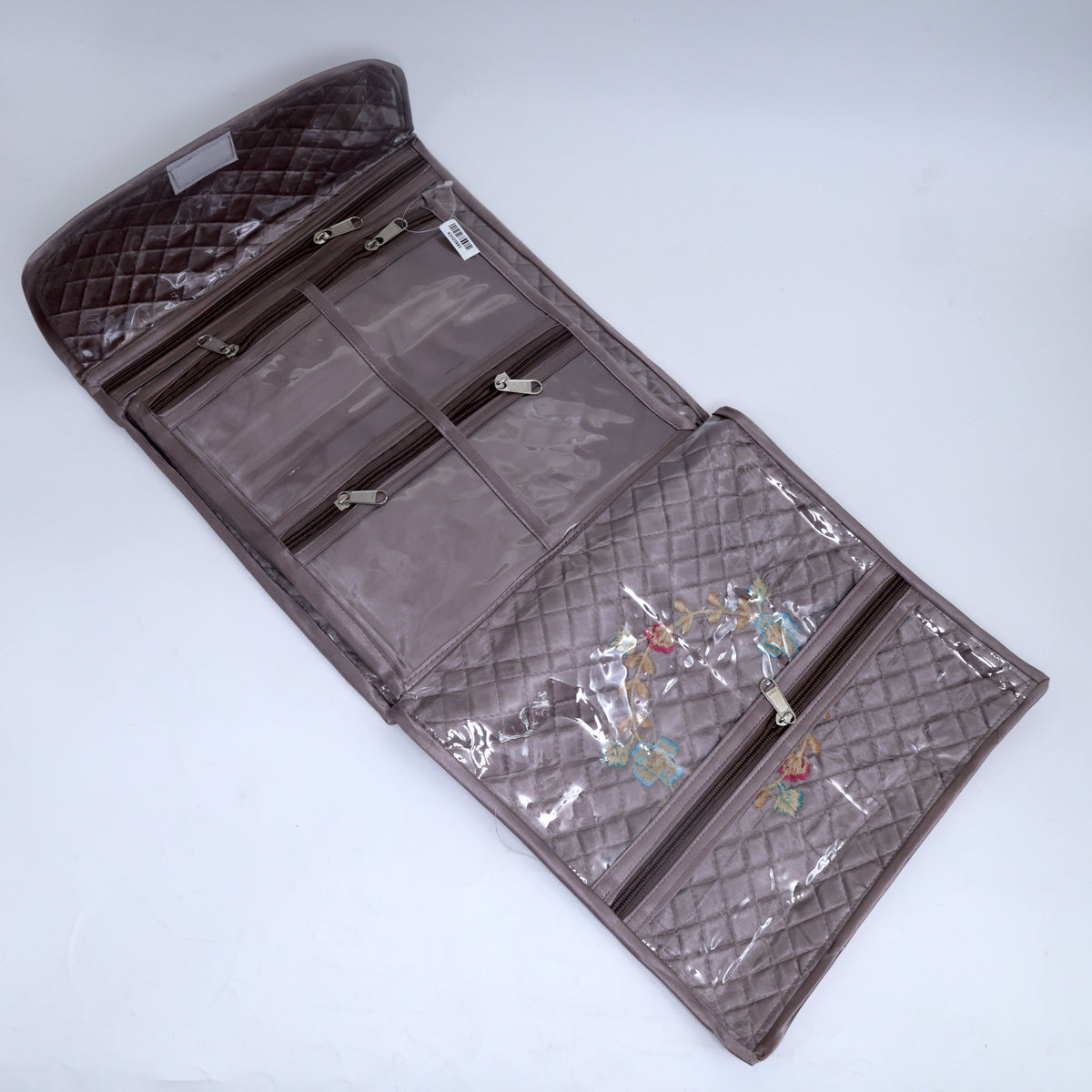 PREMIUM MULTI JEWELLERY STORAGE FOLDABLE KIT BAG - MULTIPURPOSE JEWELLERY STORAGE BAG ORGANISER