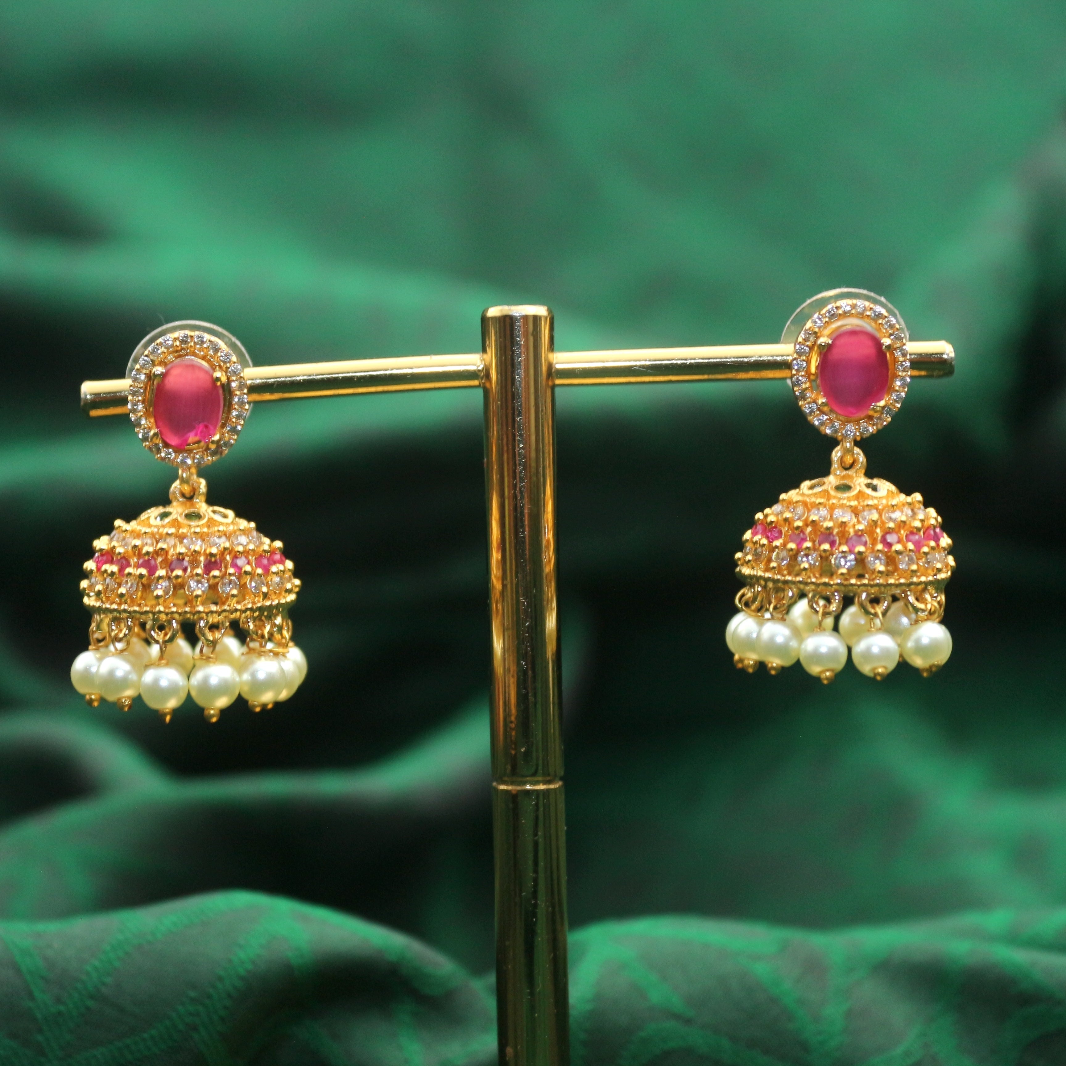 Cute jhumkas deals