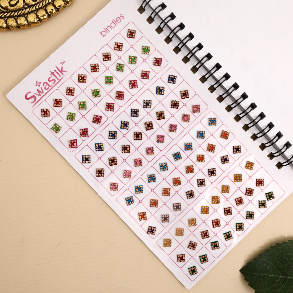 Stonework Premium Multicolour Shapes Bindi Book