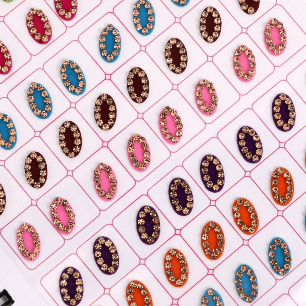 Stonework Premium Multicolour Shapes Bindi Book