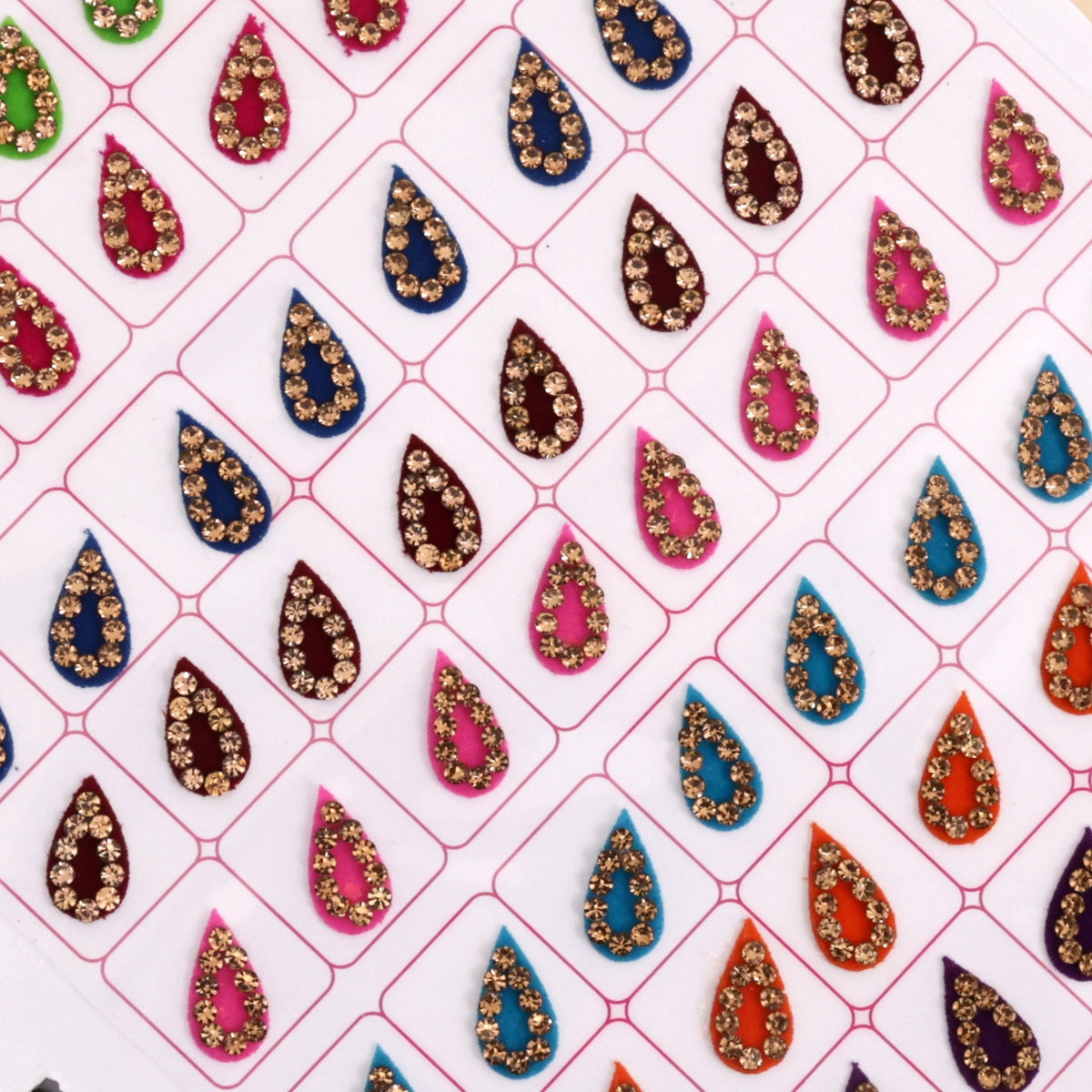 Stonework Premium Multicolour Shapes Bindi Book