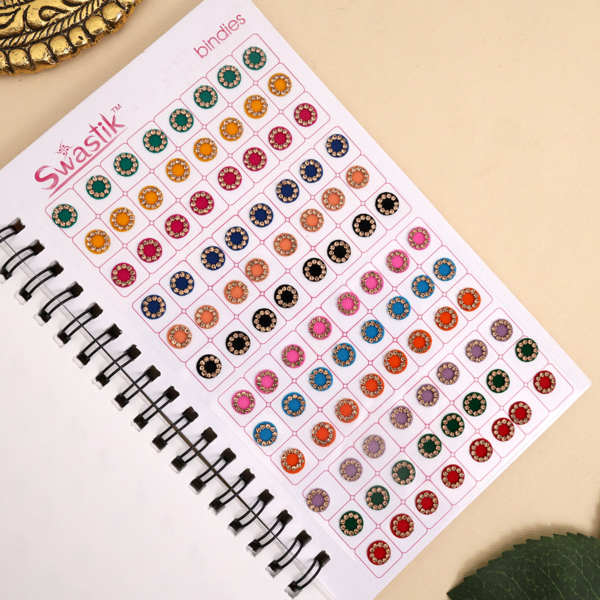 Stonework Premium Multicolour Shapes Bindi Book