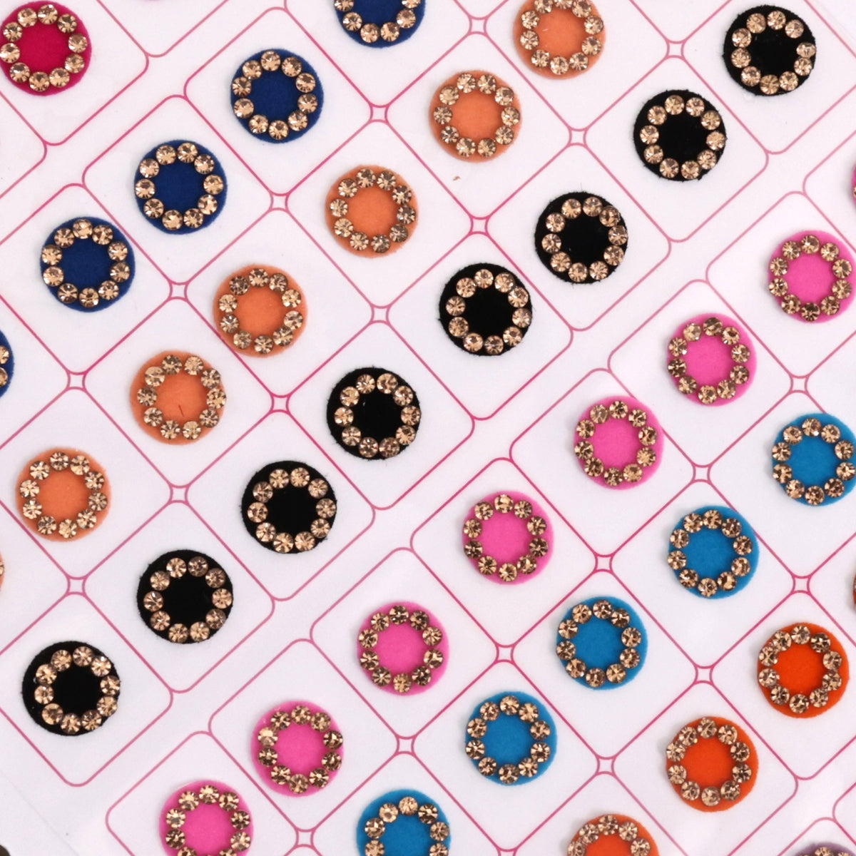 Stonework Premium Multicolour Shapes Bindi Book