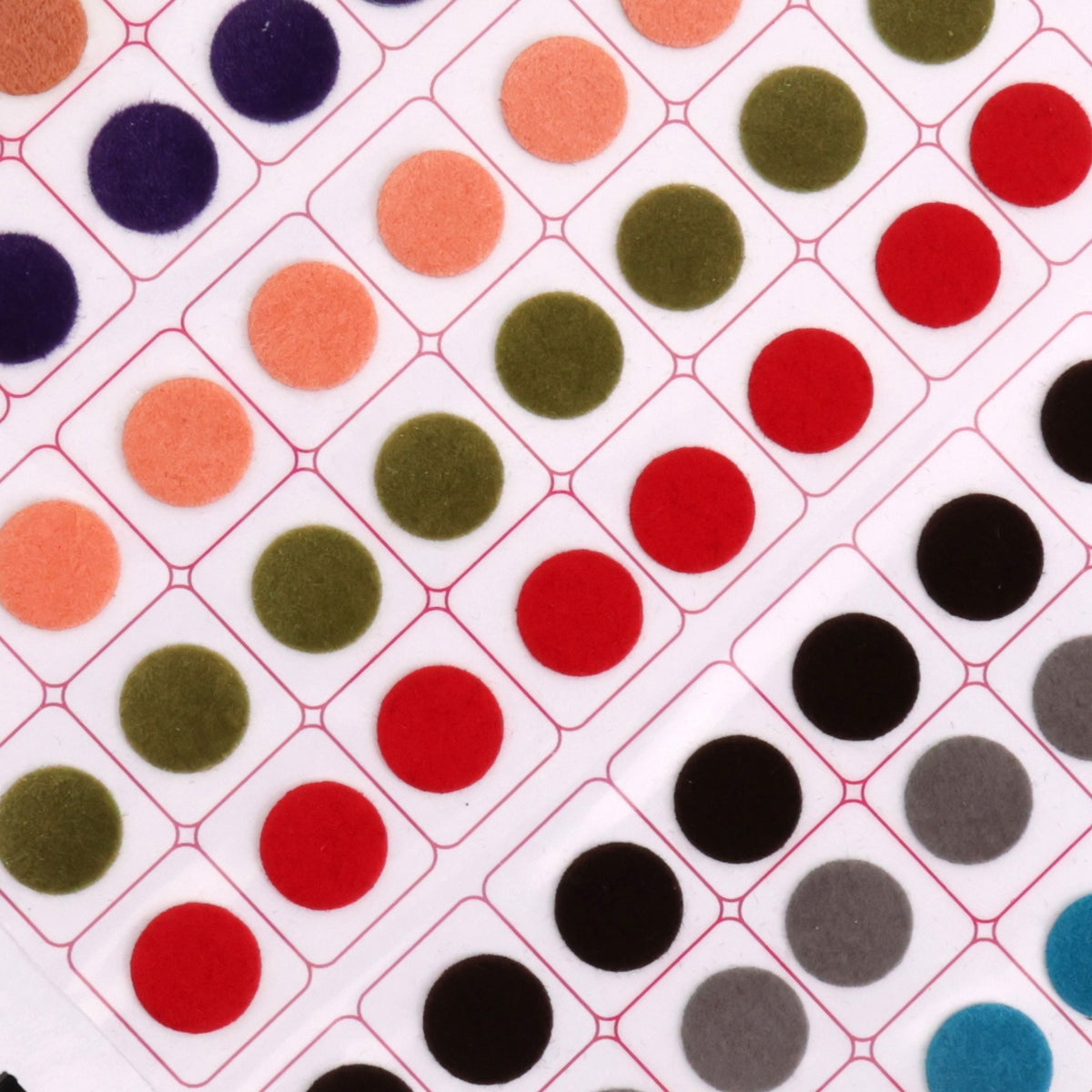 Premium Round Double Shade Multicolour Bindi Book
