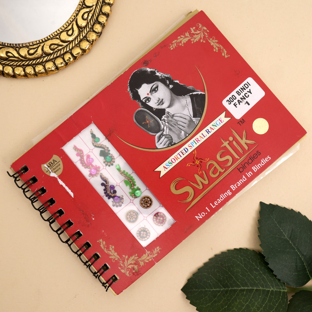 Stone Work Premium Fancy Multicolour Bindi Book