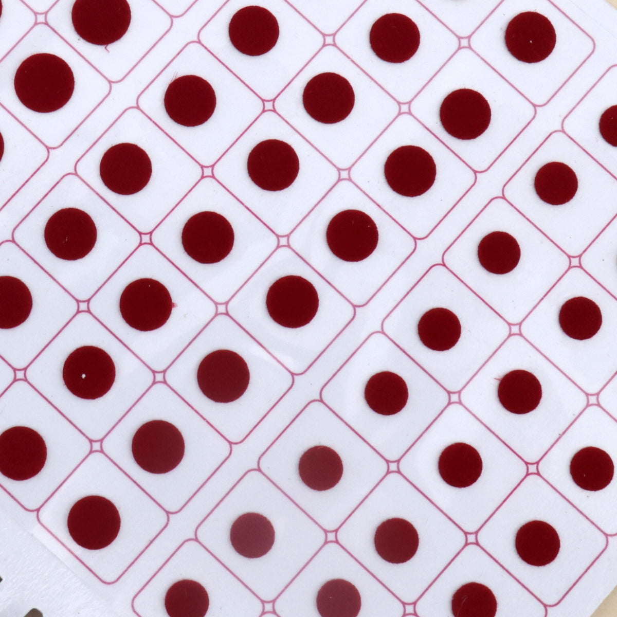 Multicolour Plain Round Premium Bindi Book