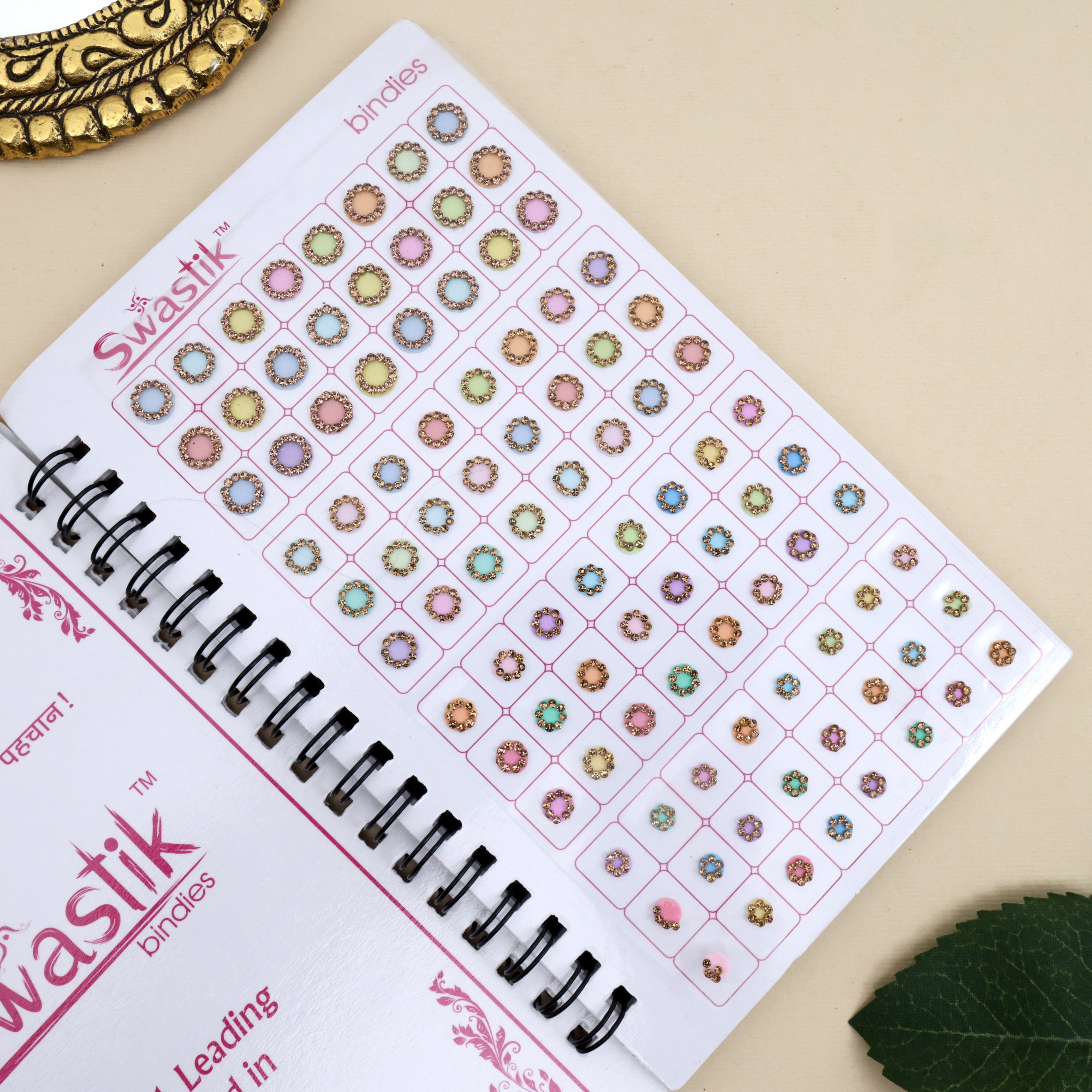 All In One Premium Stone Work Bridal Bindi Book - 480 Bindis