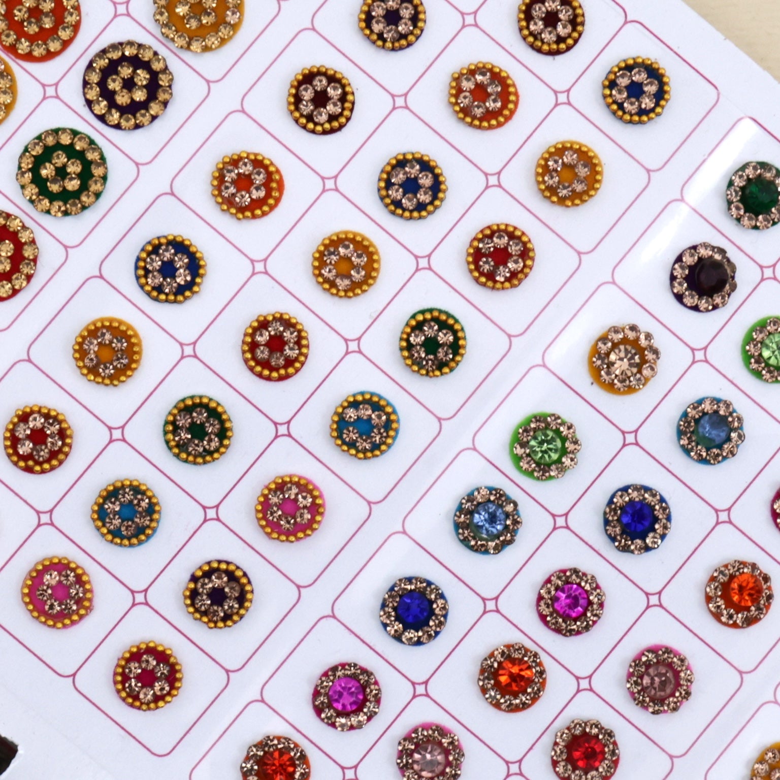 All In One Premium Stone Work Bridal Bindi Book - 480 Bindis