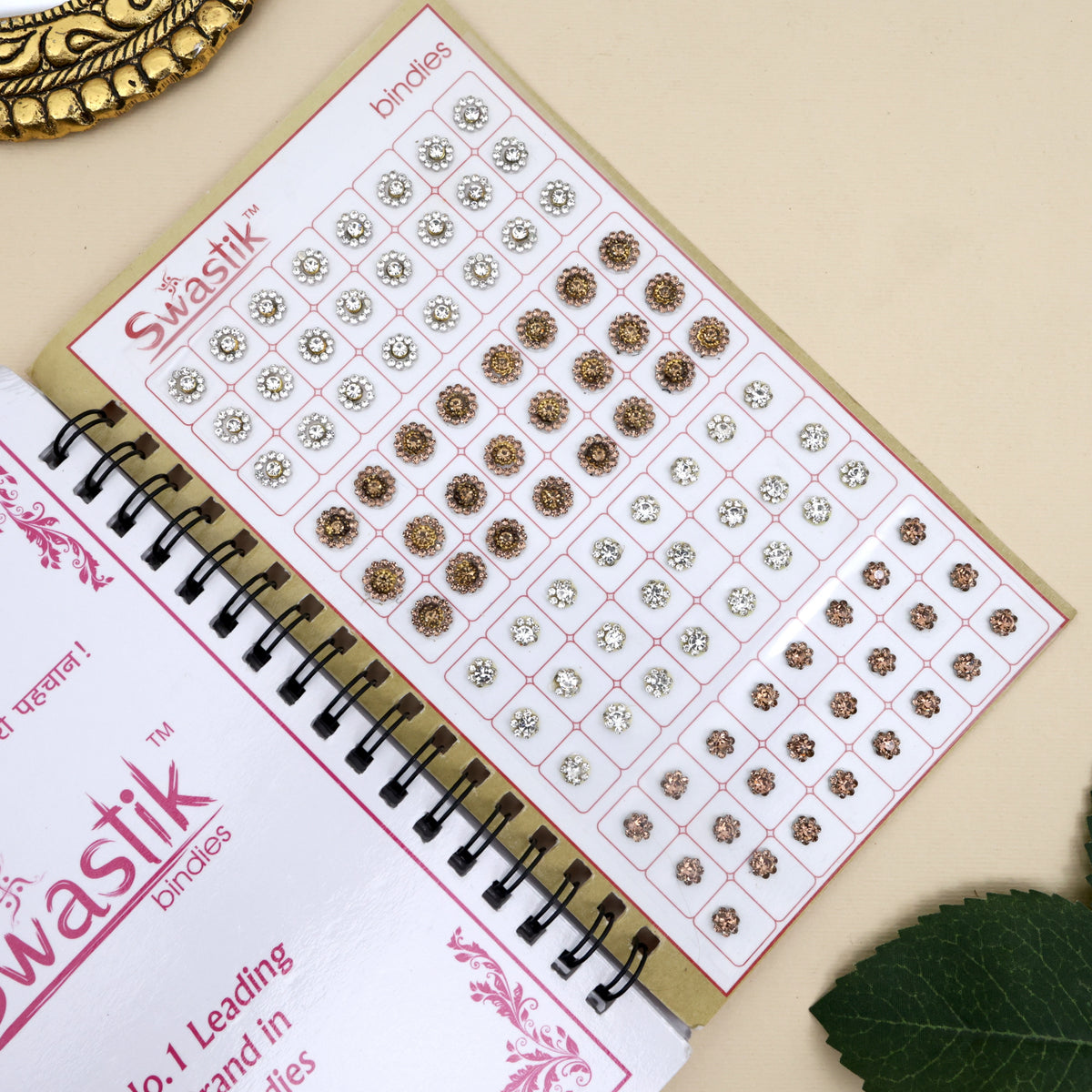 All In One Premium Stone Work Bridal Bindi Book - 480 Bindis