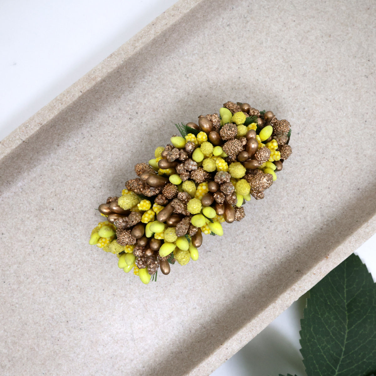 Handmade Pollens Fancy French Barrette Hair Clip