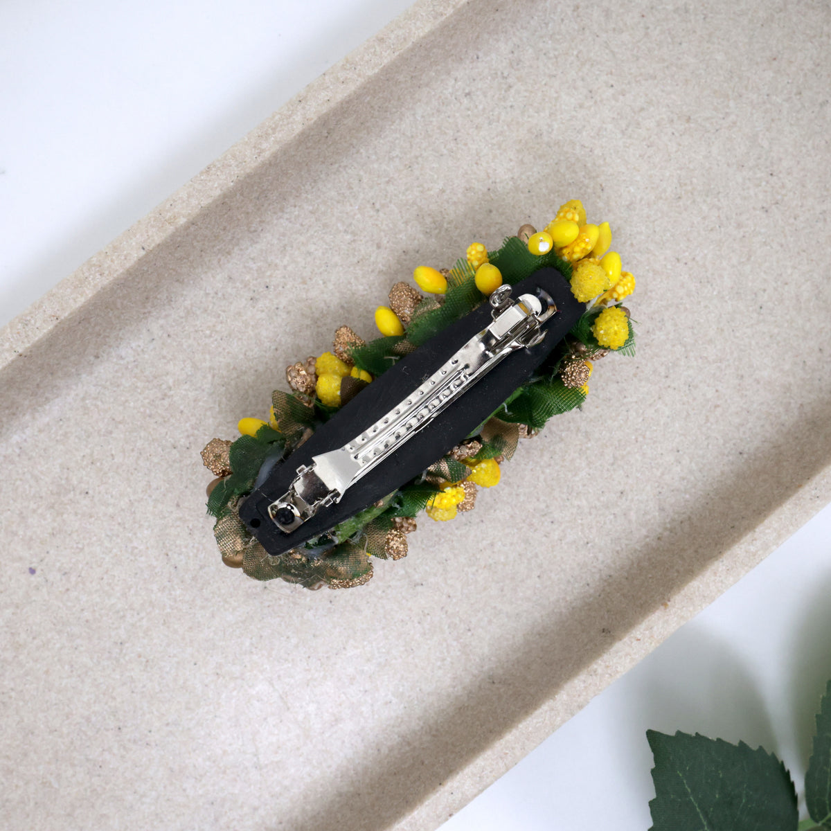 Handmade Pollens Fancy French Barrette Hair Clip