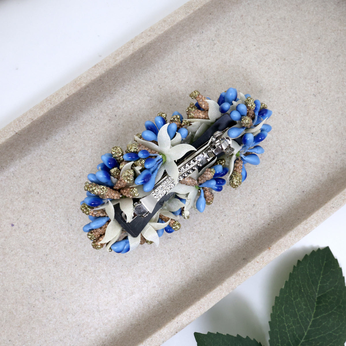 Handmade Pollens Fancy French Barrette Hair Clip