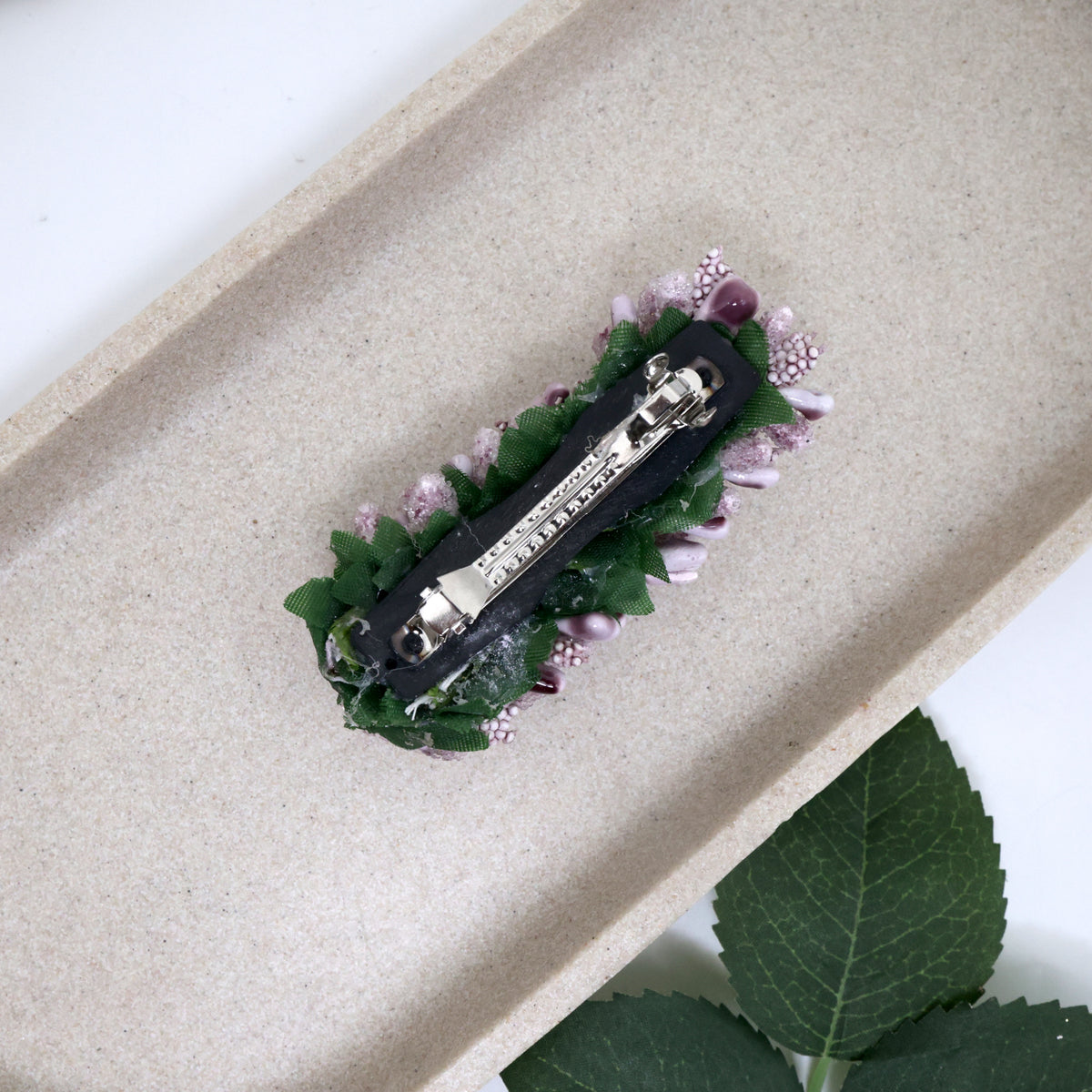 Handmade Pollens Fancy French Barrette Hair Clip