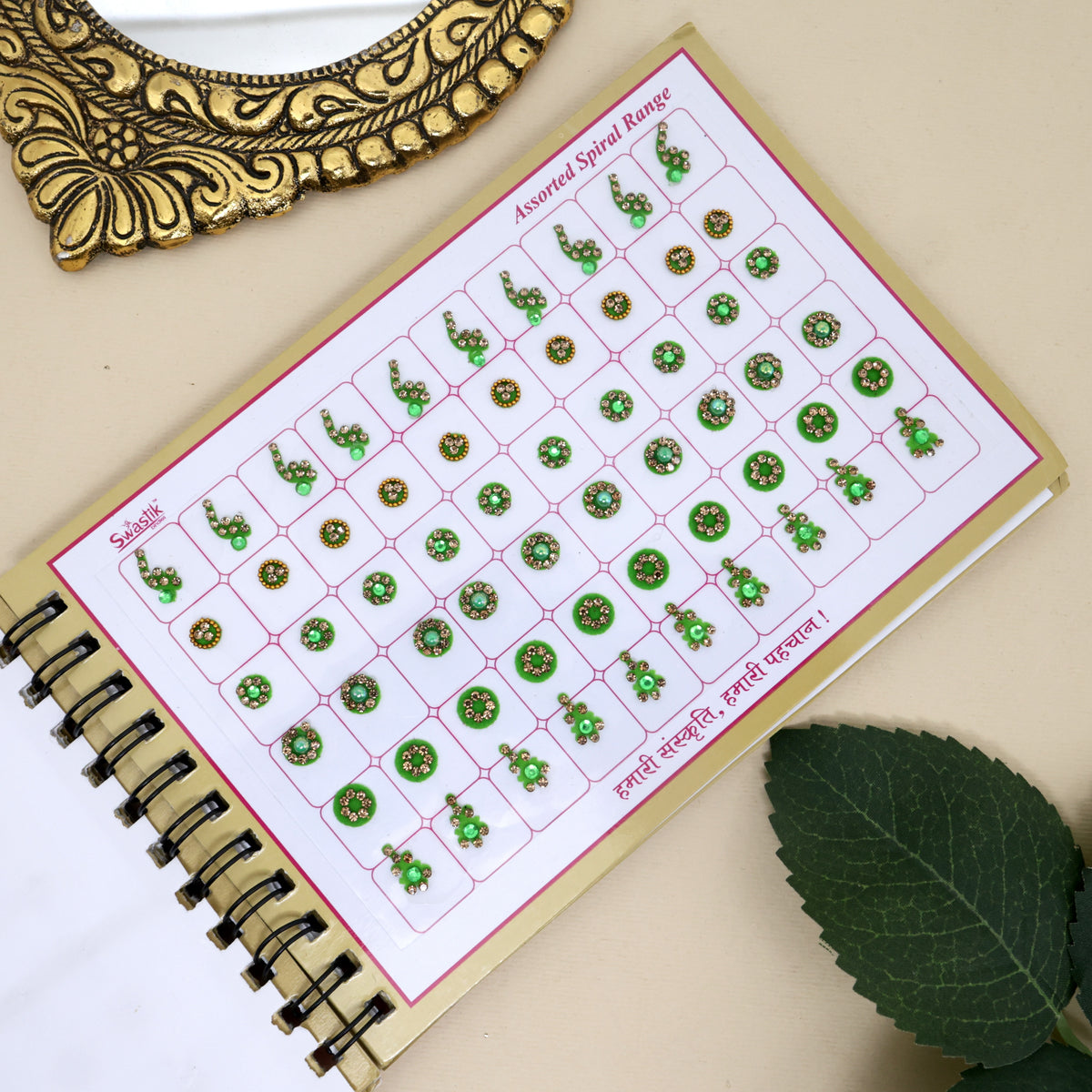 Premium Stone Work Fancy Bridal Bindi Book