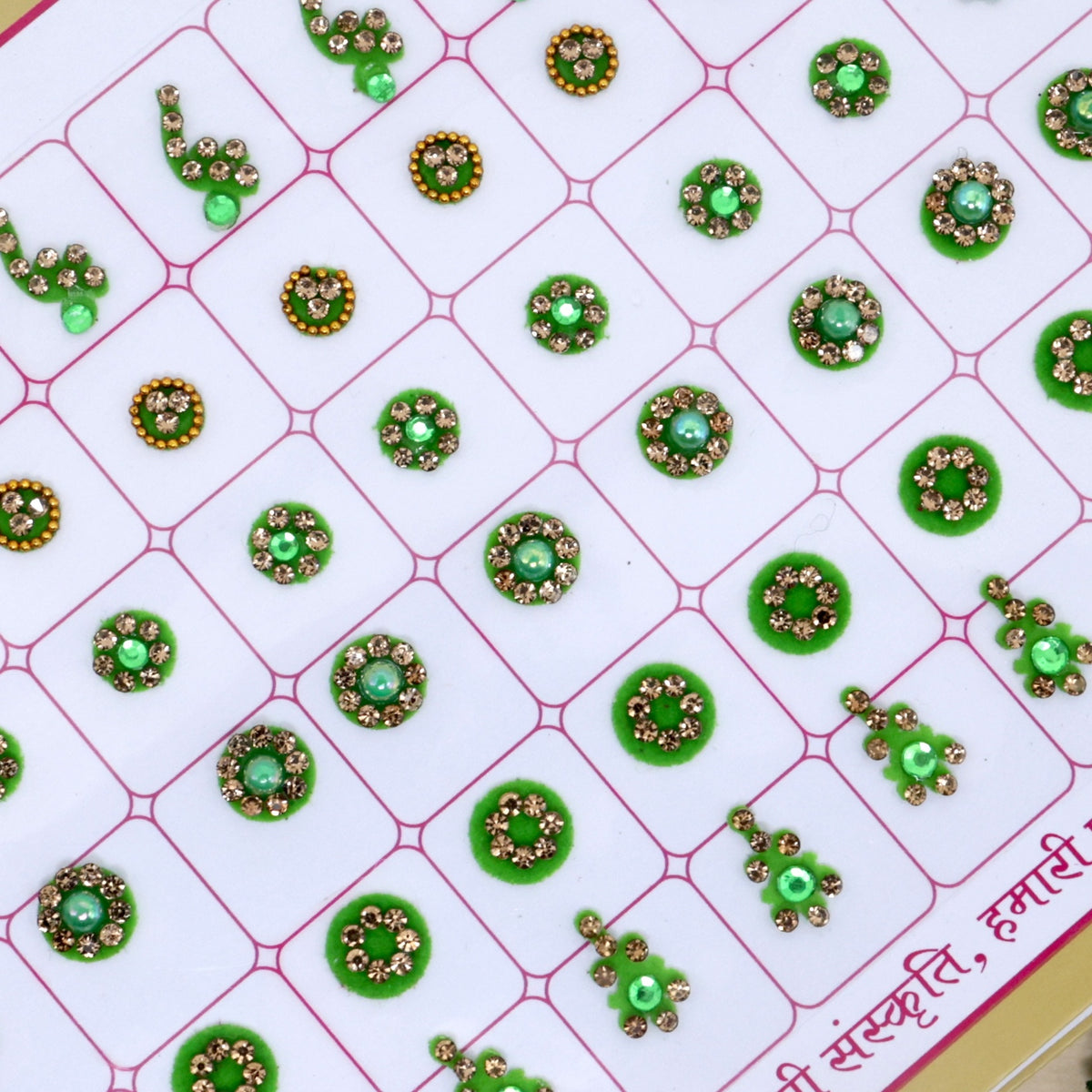 Premium Stone Work Fancy Bridal Bindi Book