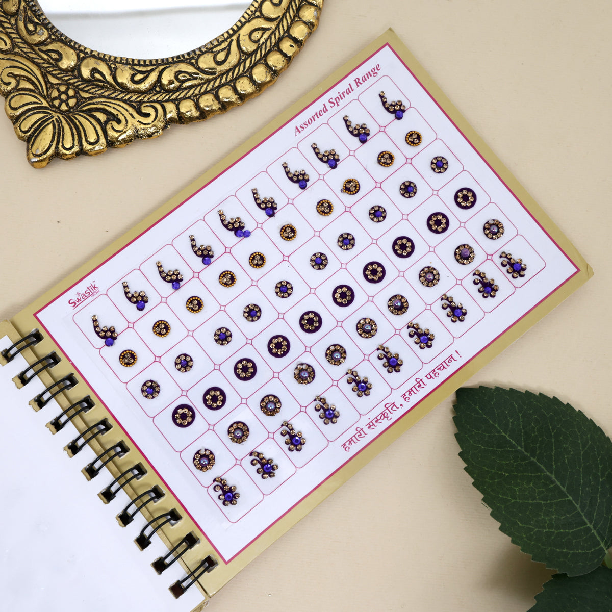 Premium Stone Work Fancy Bridal Bindi Book