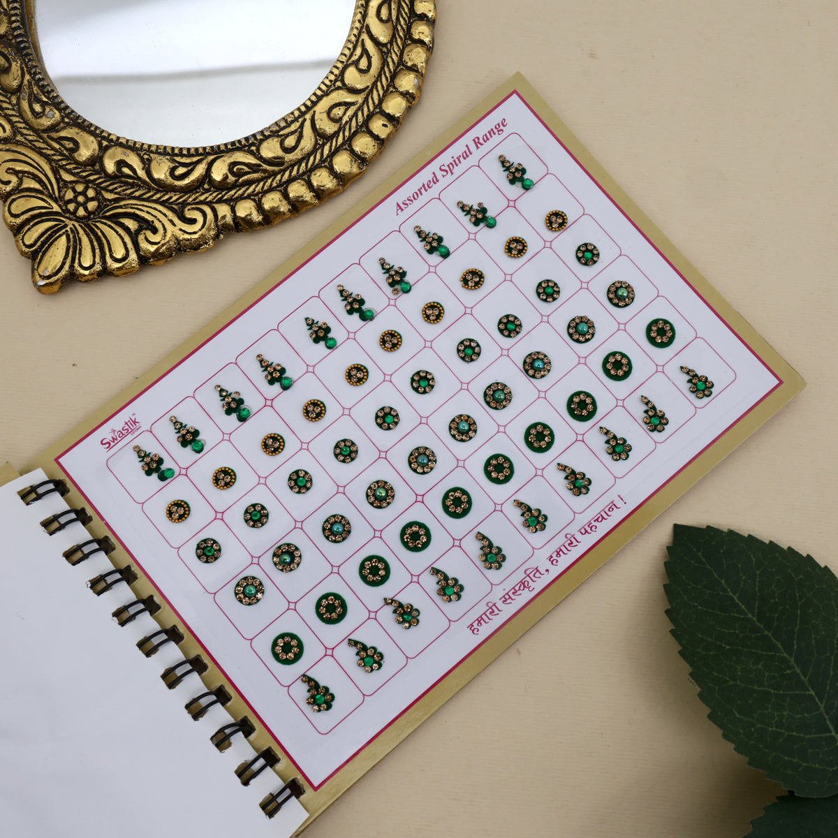 Premium Stone Work Fancy Bridal Bindi Book