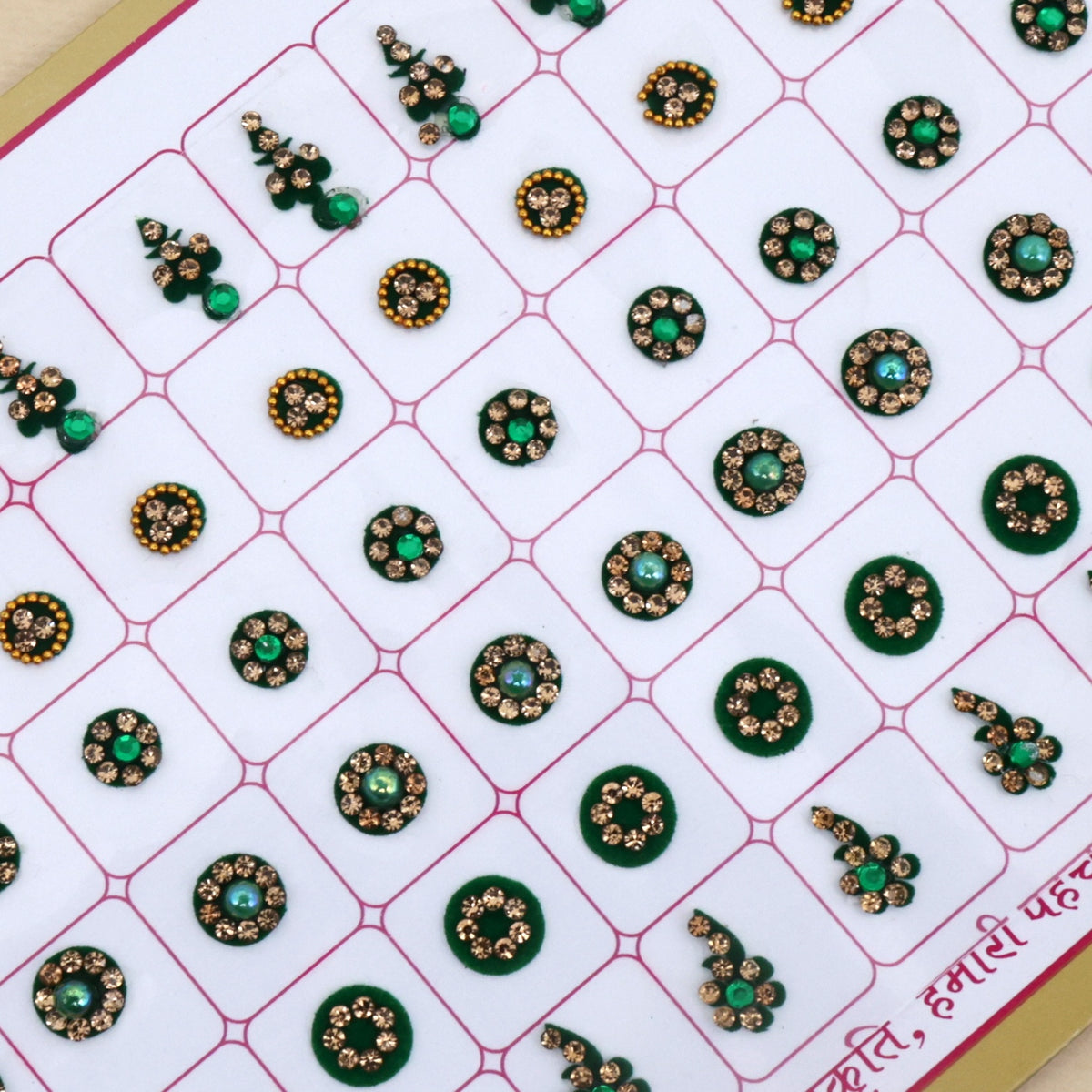Premium Stone Work Fancy Bridal Bindi Book