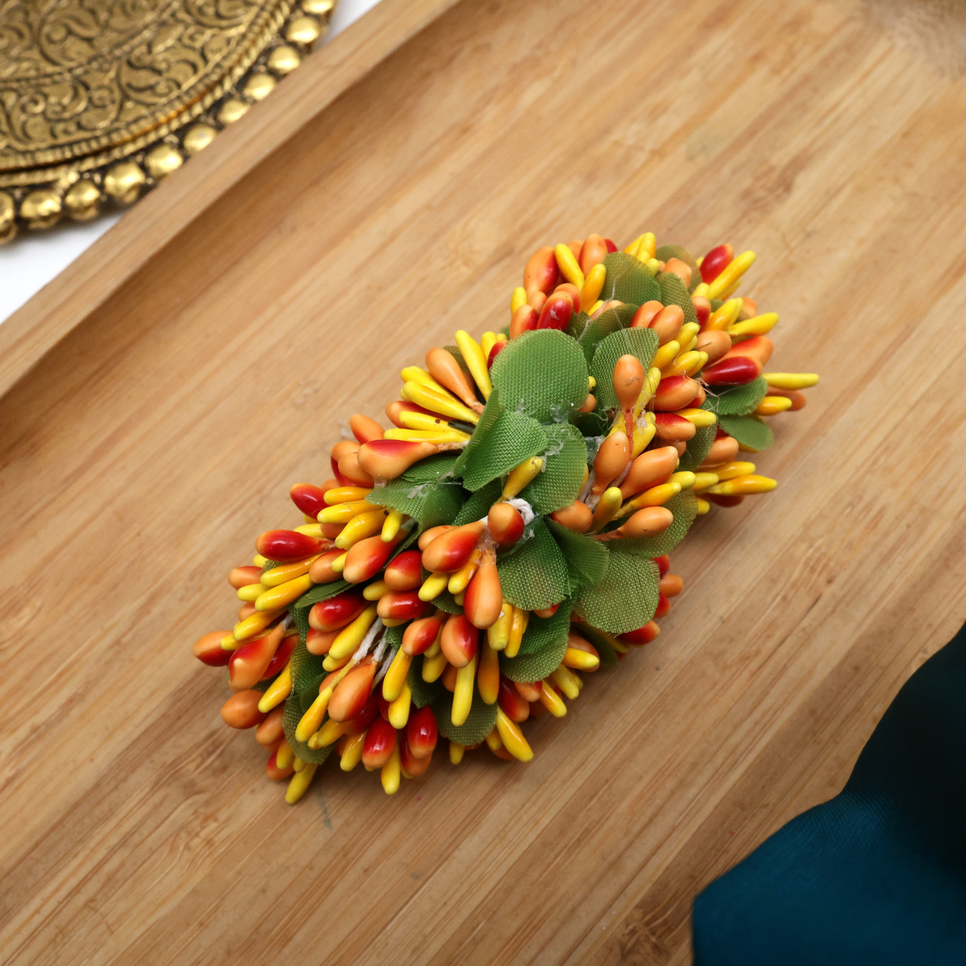 Handmade Fancy Pollens French Barrette Hair Clip For Women