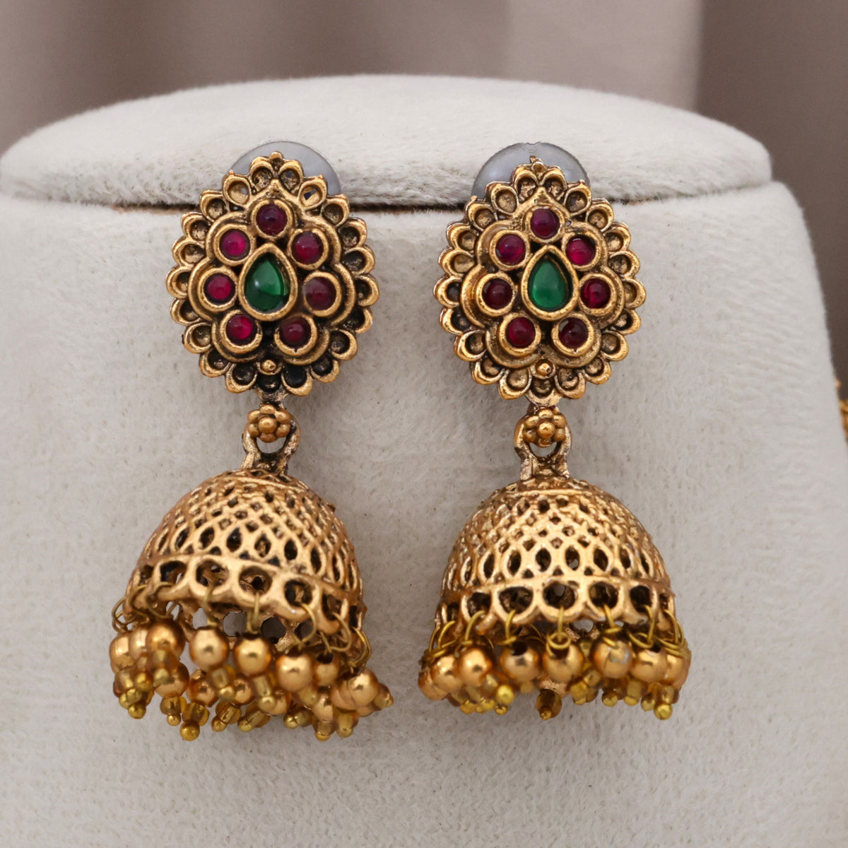 Antique Budget Gandaberunda Pendant Chain Pendant Necklace Set